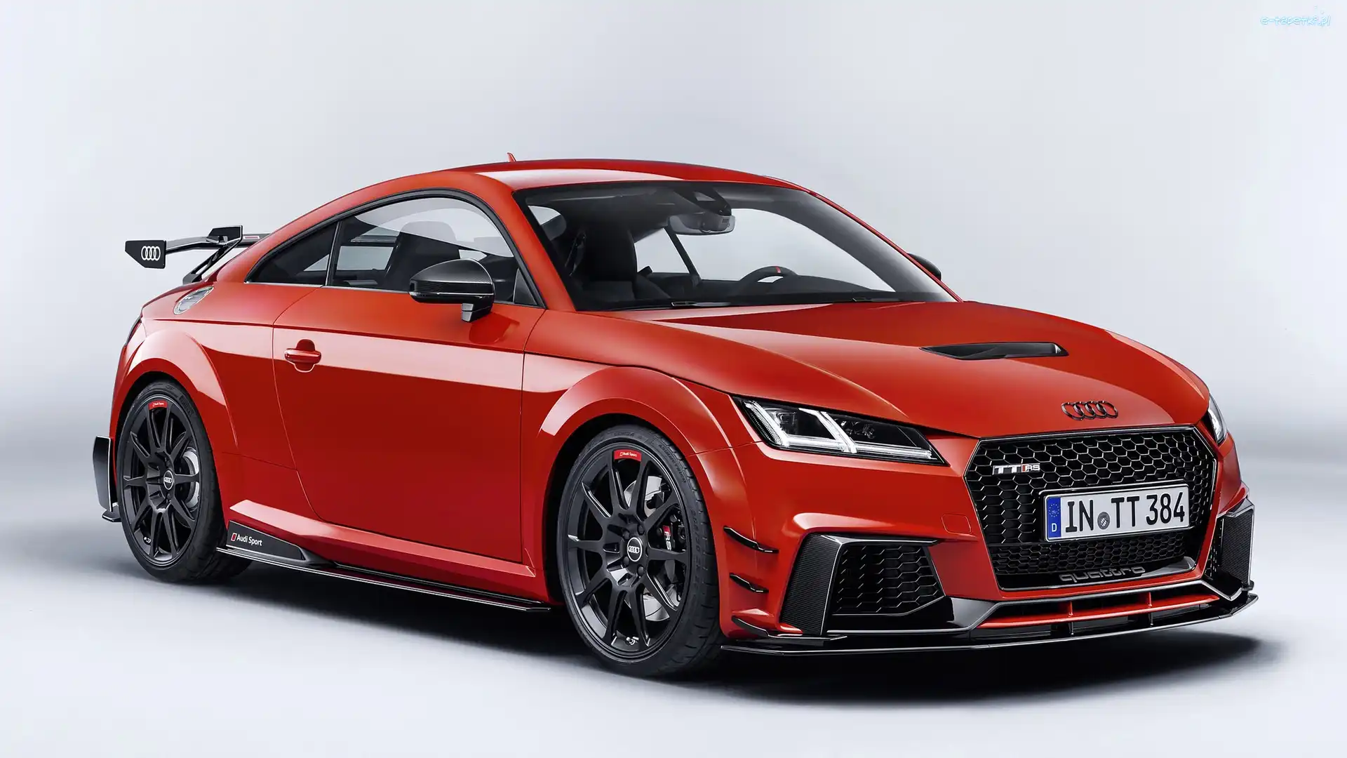 2017, Audi TT RS Coupé, Czerwone