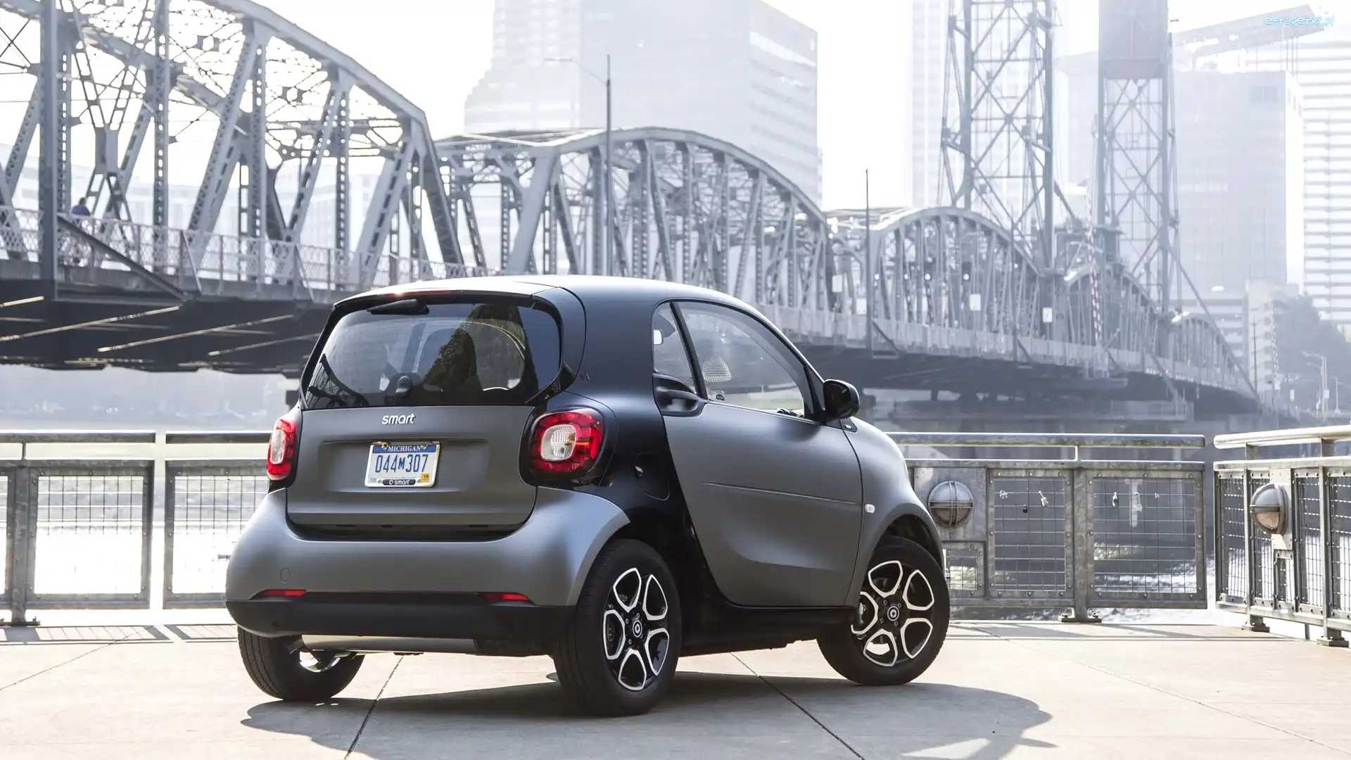 Fortwo, Most, Tył, Smart