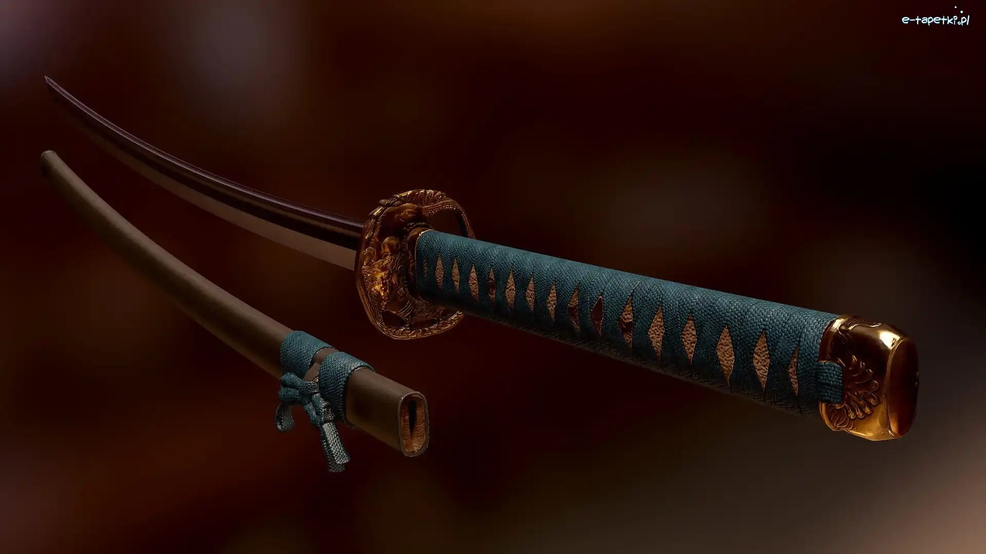 Katana, Pochwa, Rękojeść, Miecz japoński