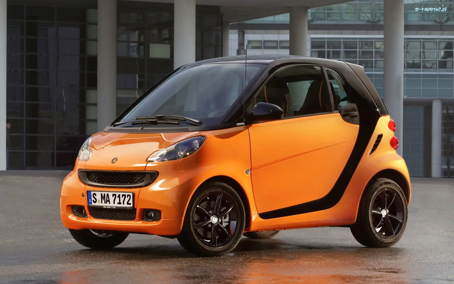 2011, Smart Fortwo NightOrange Limited Edition, Pomarańczowy