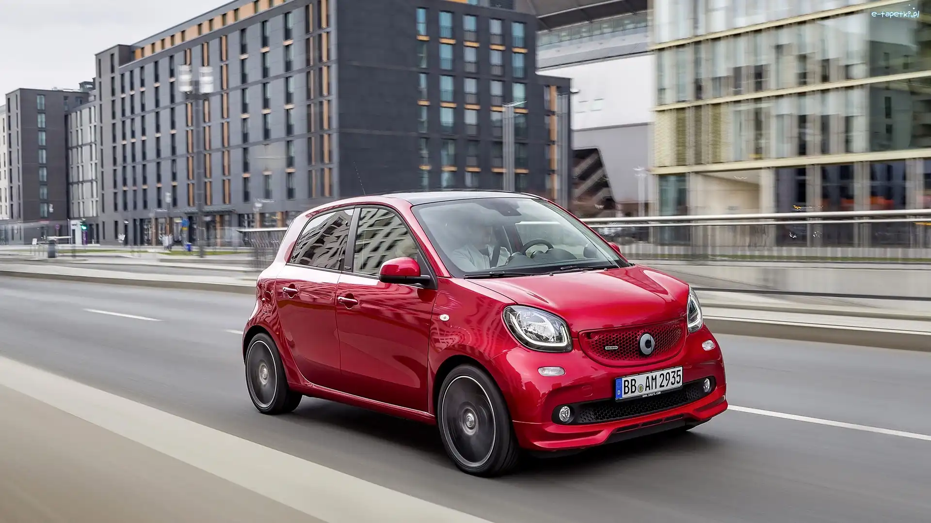 2017, Budowle, Ulica, Smart Forfour Brabus