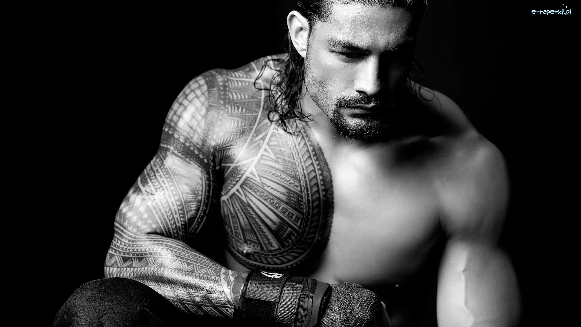 Wrestler, Mięśnie, Tatuaż, Roman Reigns