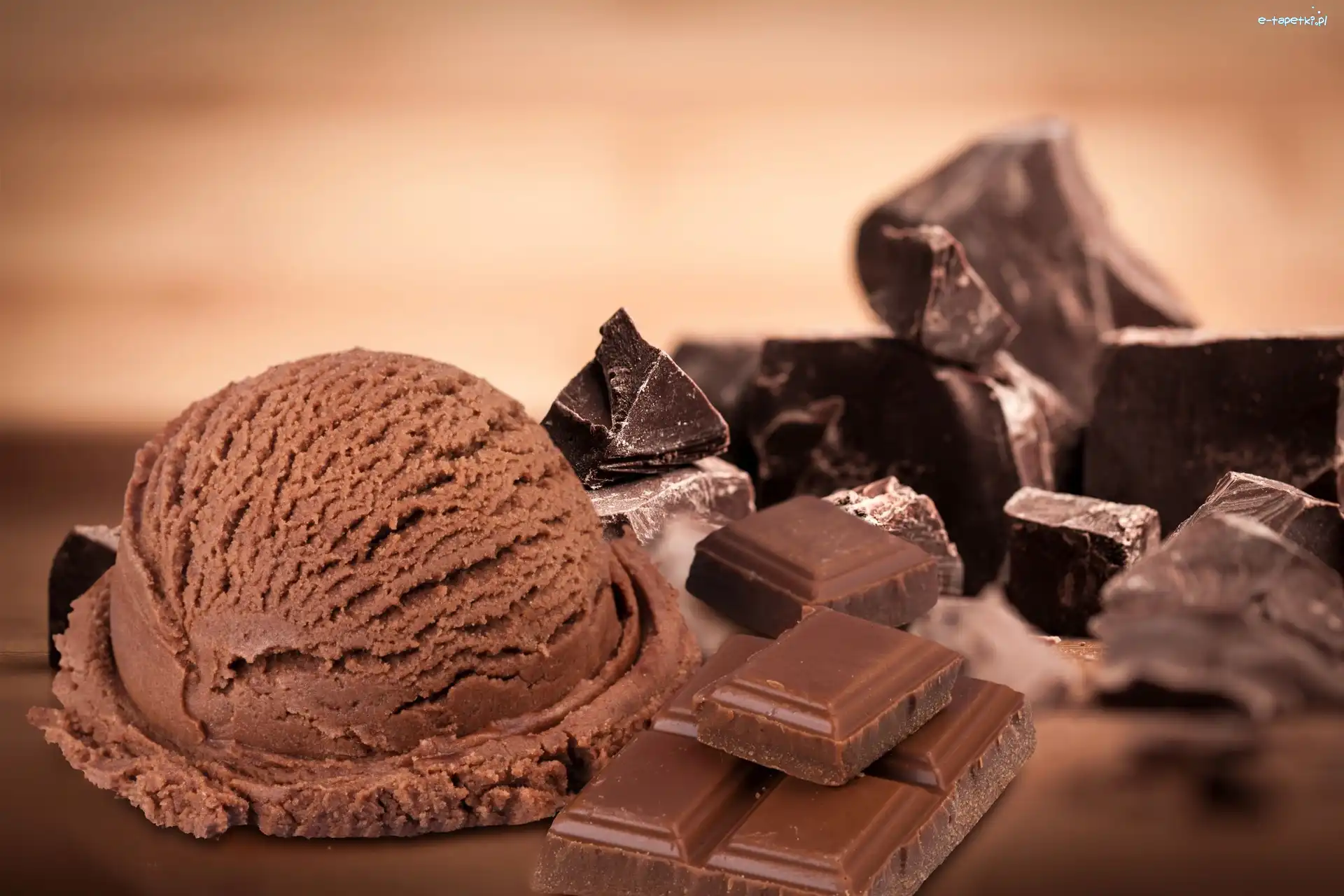 Lody, Czekolada, Czekoladowe, Słodycze