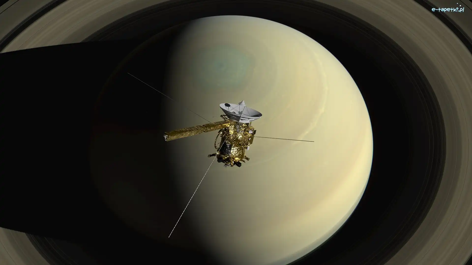 Saturn, Satelita Cassini, Przestrzeń, Planeta