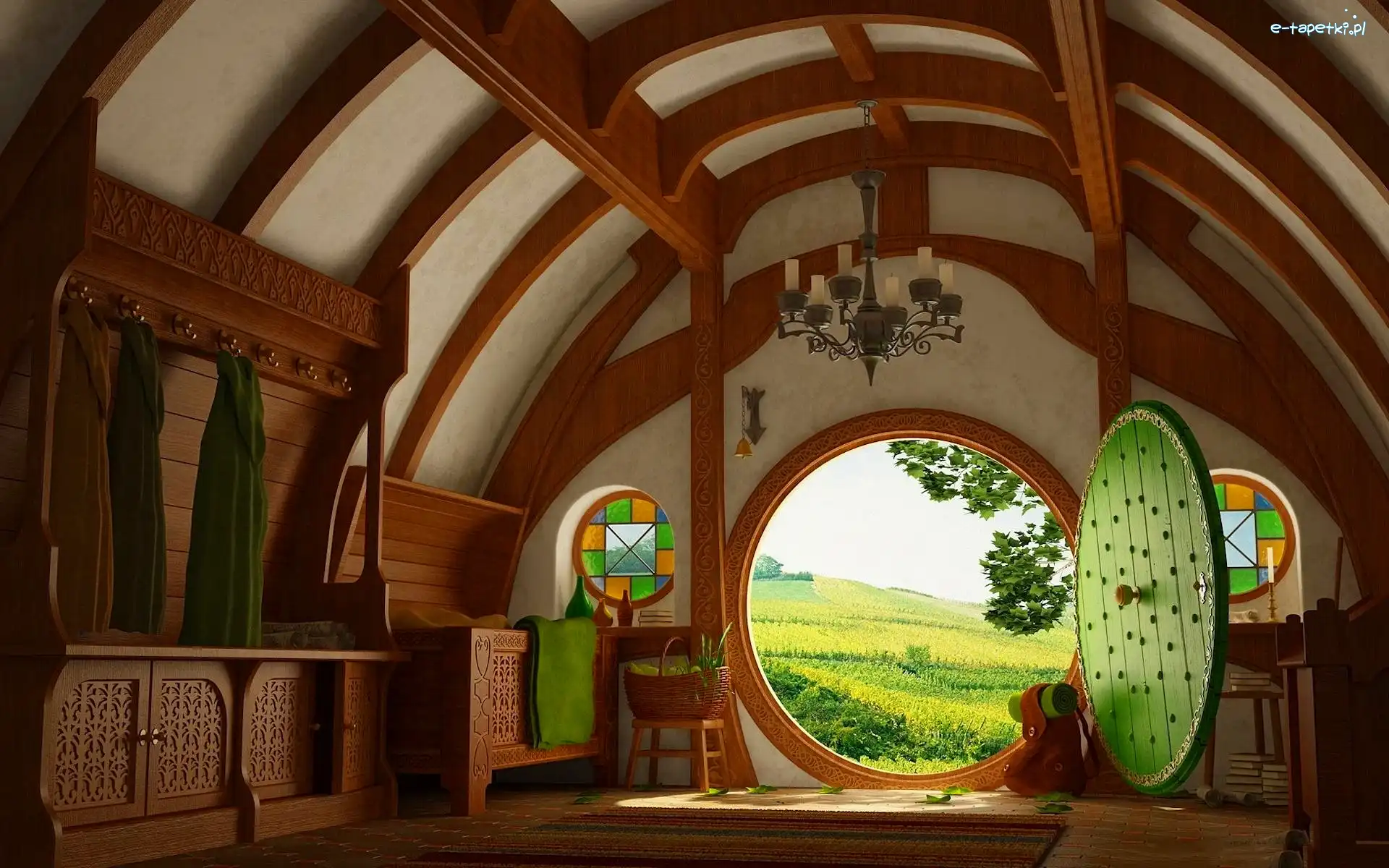 Hobbita, Dom, Wnętrze