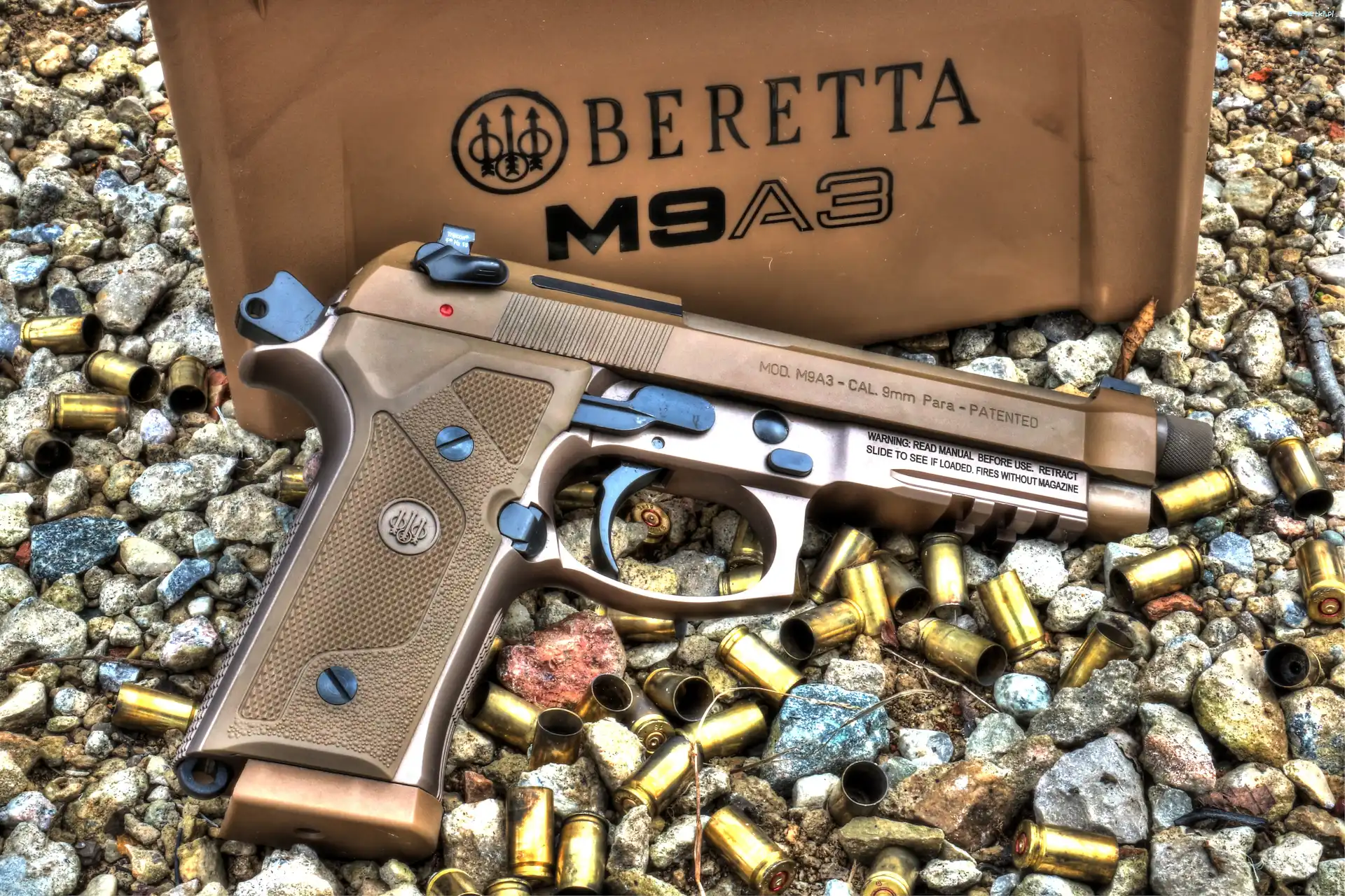 Beretta M9A3, Pistolet