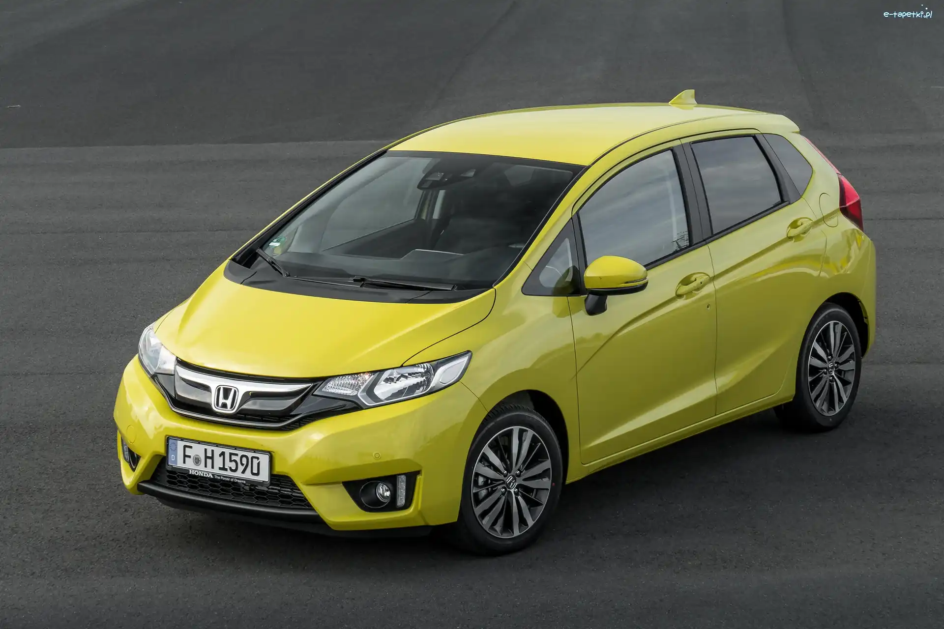 2015, Honda Jazz, Żółta