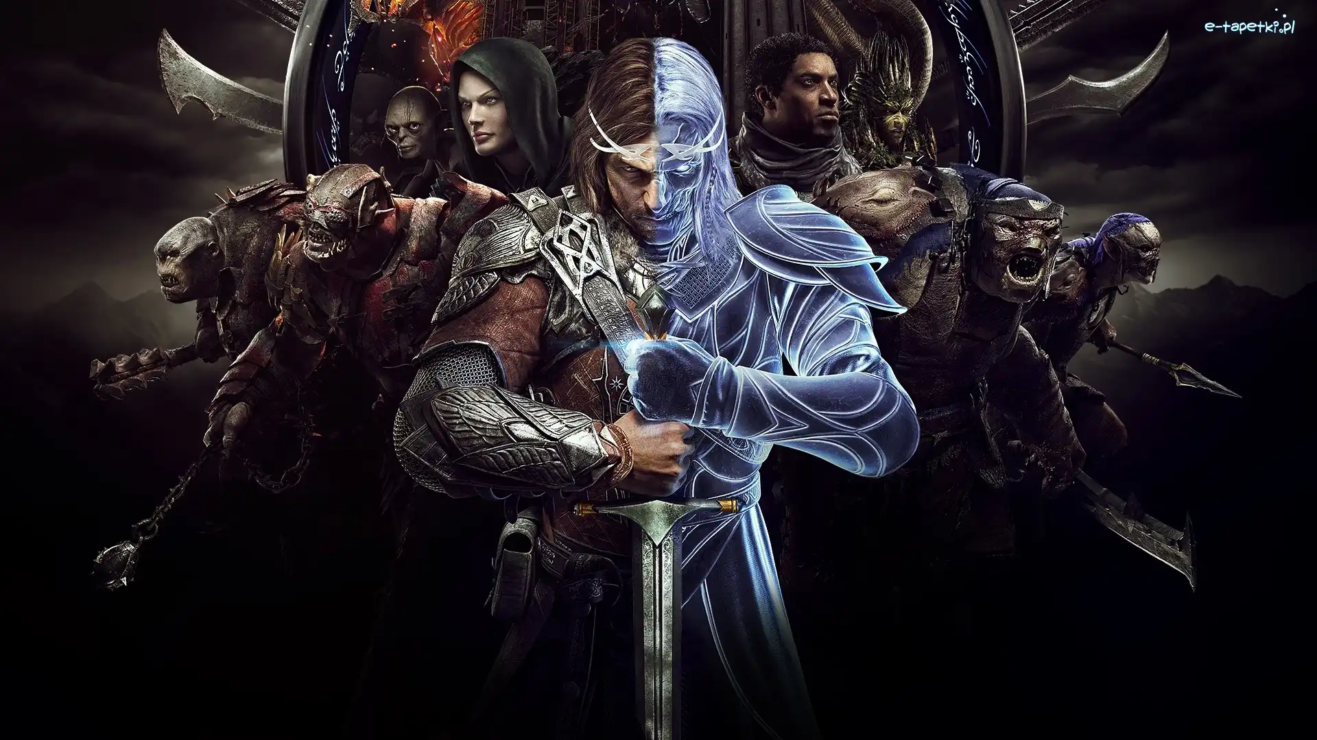 Śródziemie : Cień wojny, Orkowie, Talion, Middle-Earth : Shadow of War