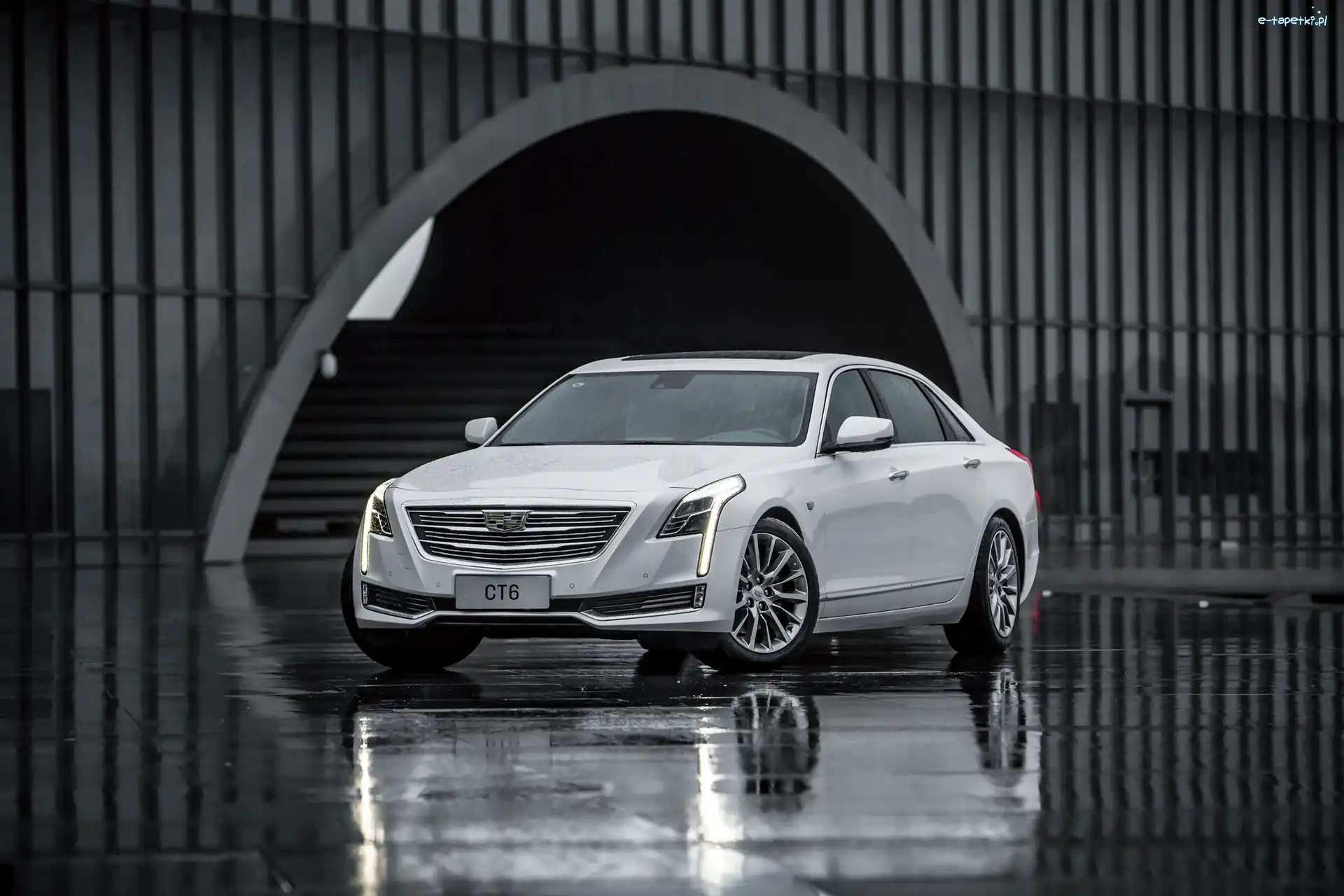 Czarno-białe, 2016, Cadillac CT6 Sedan
