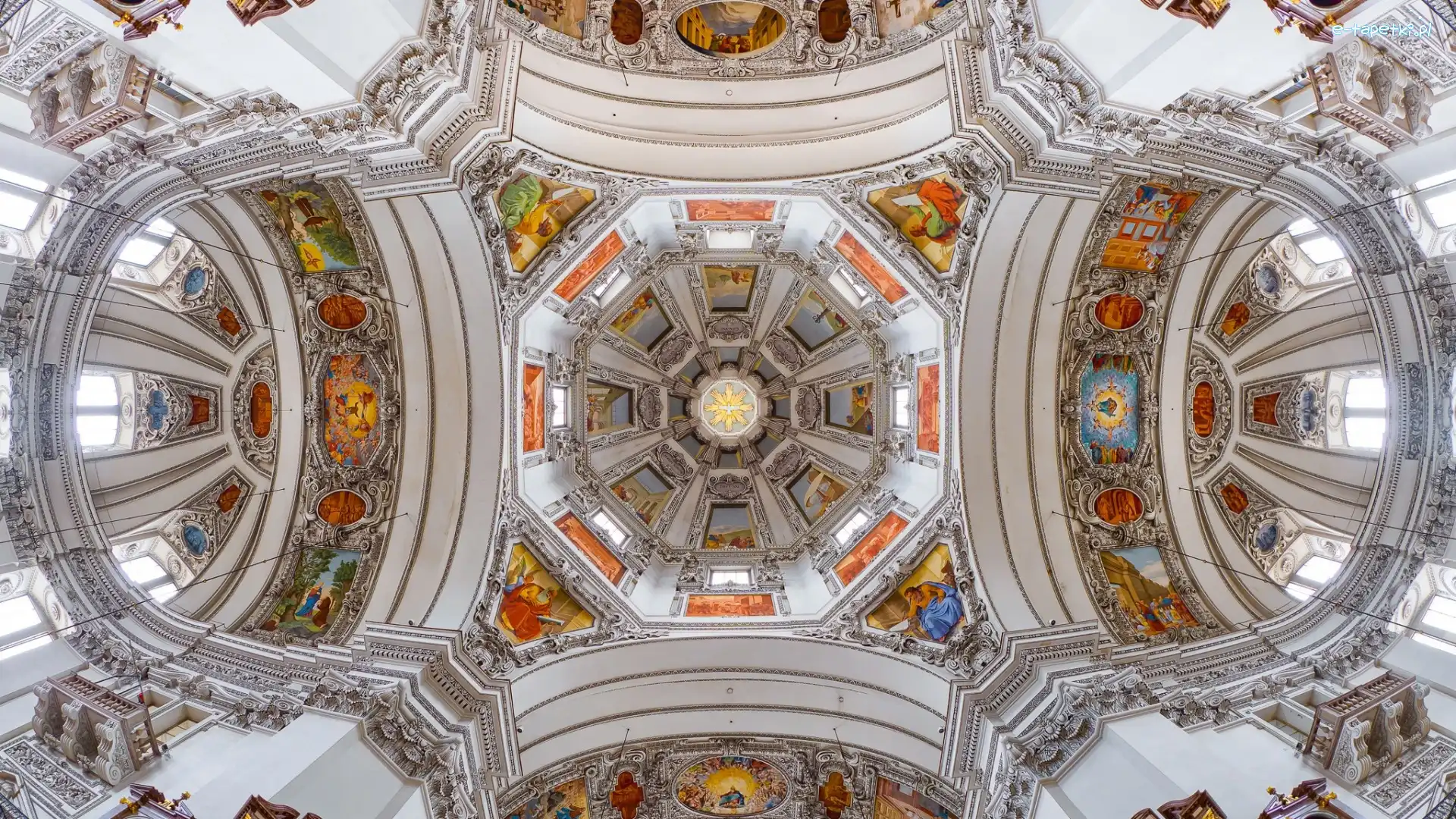 Austria, Katedra św. Ruperta, Salzburg, Wnętrze, Kopuła