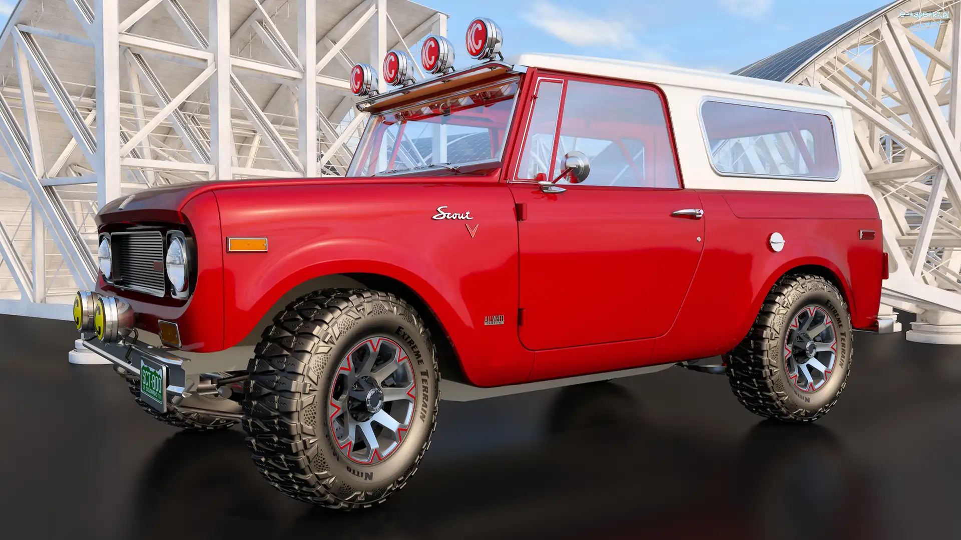 1970, Navistar International Harvester Scout 800A, Zabytkowy