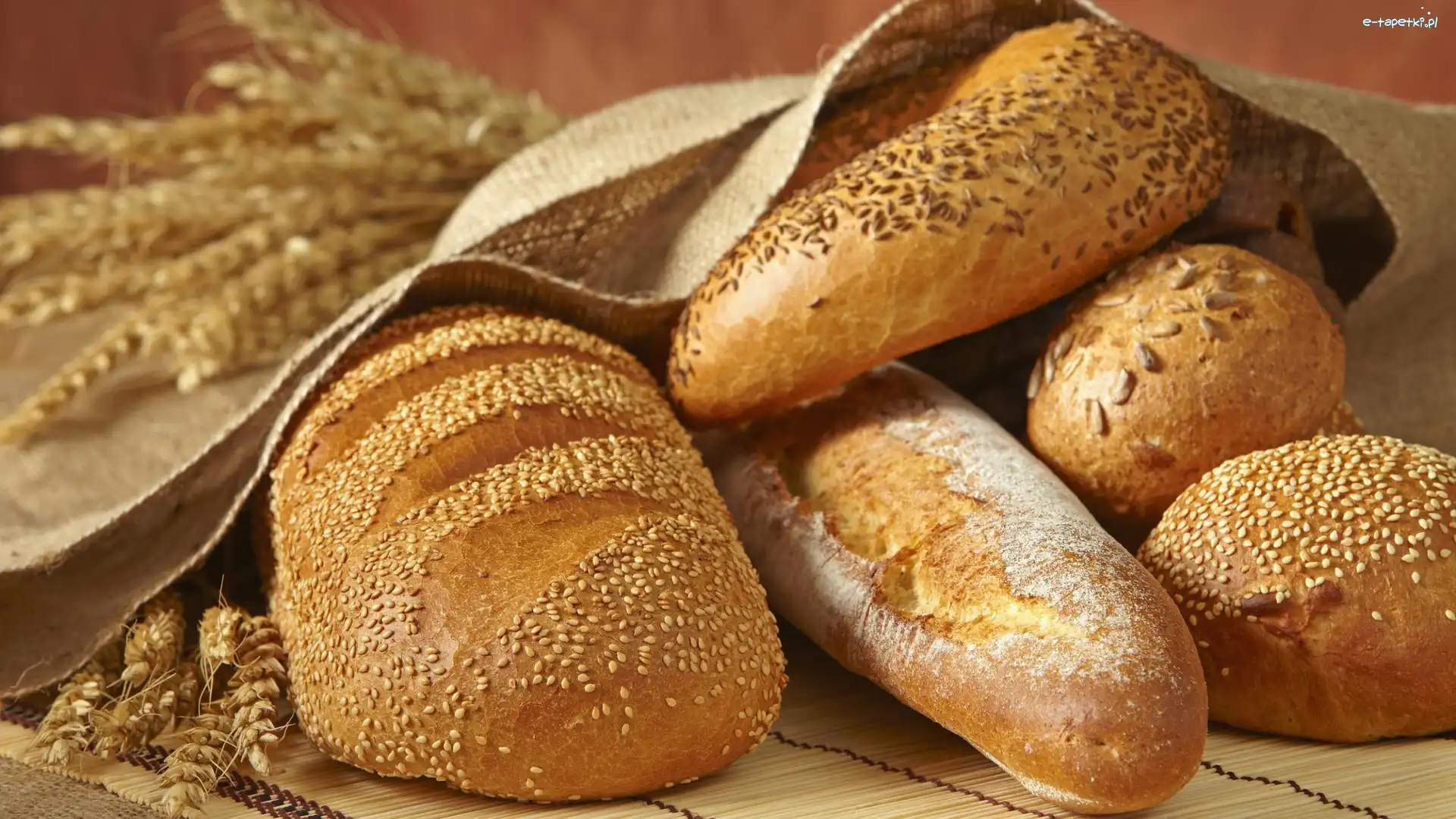 Pieczywo, Bułki, Chleb, Zboże, Rogal