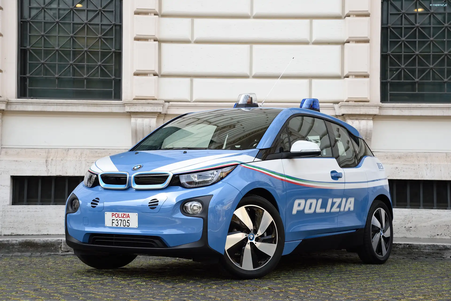 BMWi3, Policyjny, Samochód