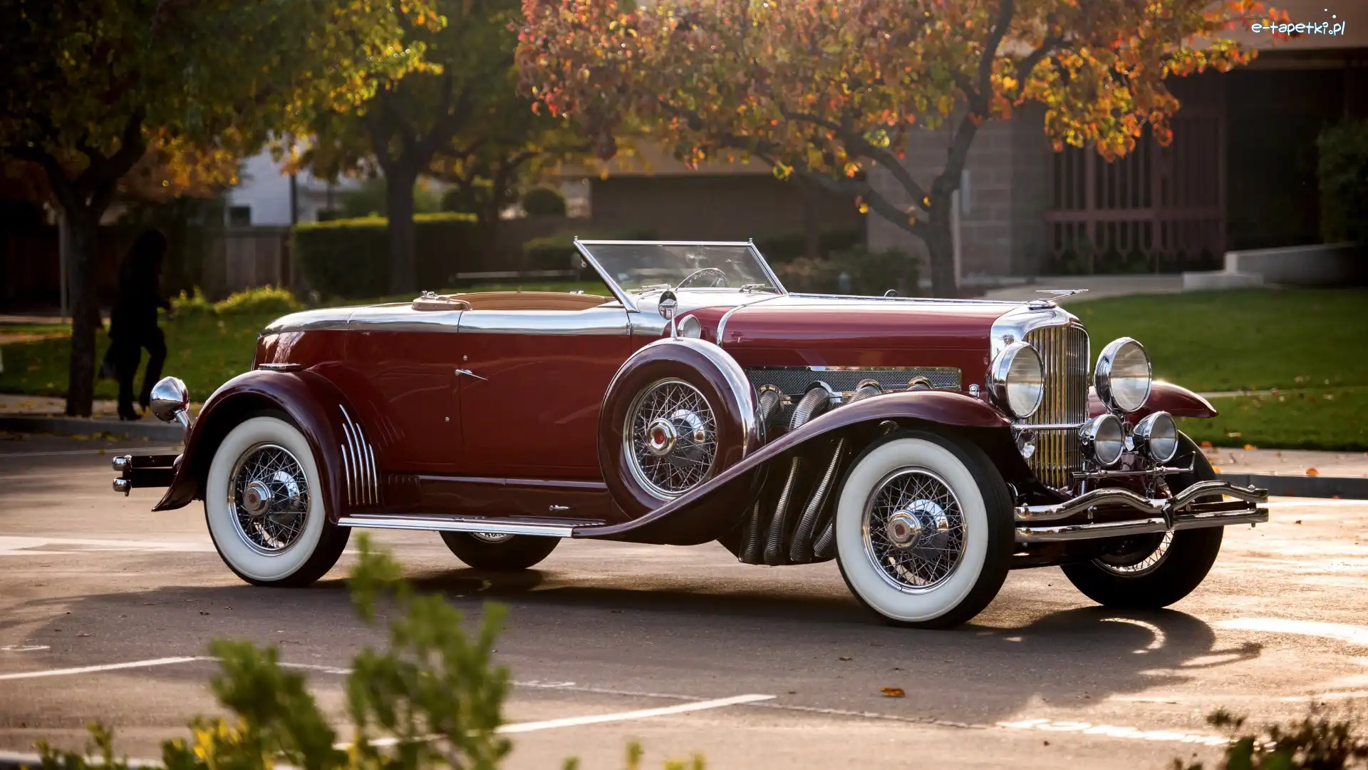 1929, Duesenberg Disappearing Top Torpedo Convertible Coupe, Zabytkowy