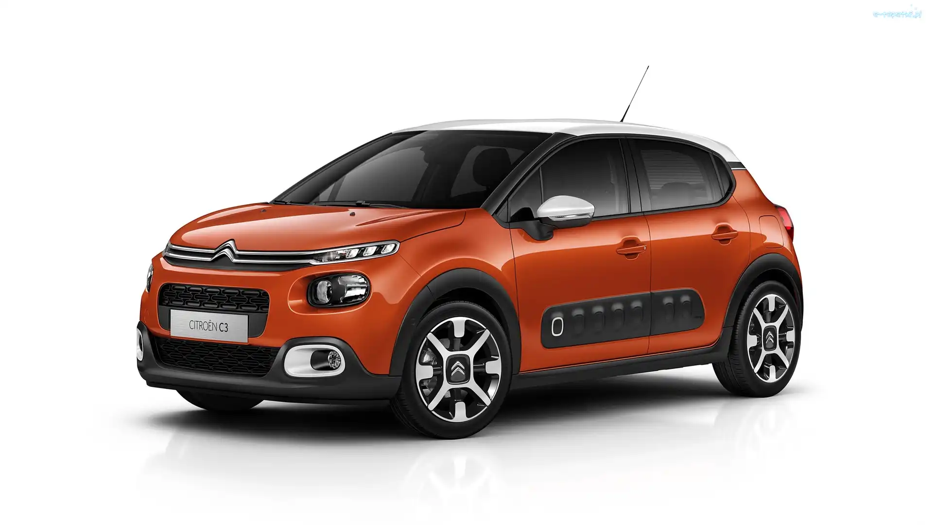 2016, Citroen C3, Rdzawy