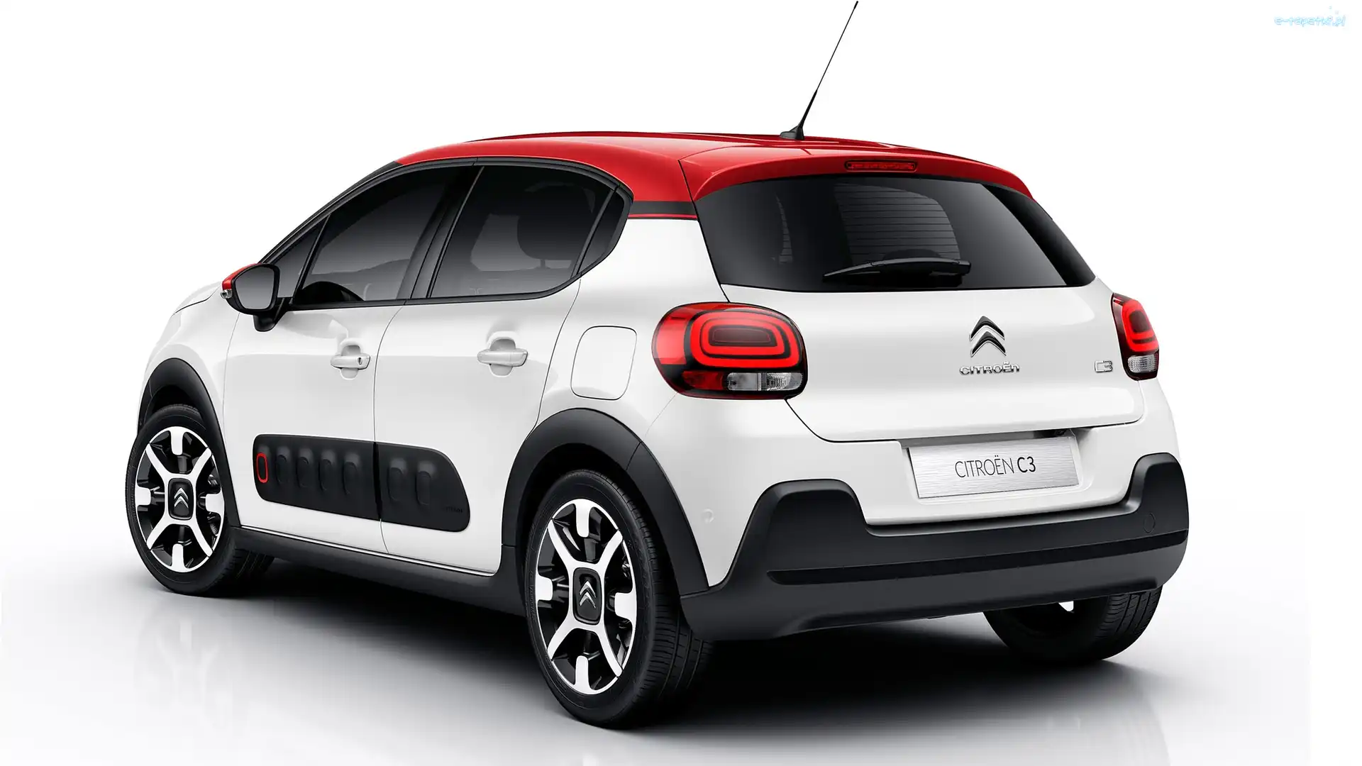 Tył, 2016, Citroen C3