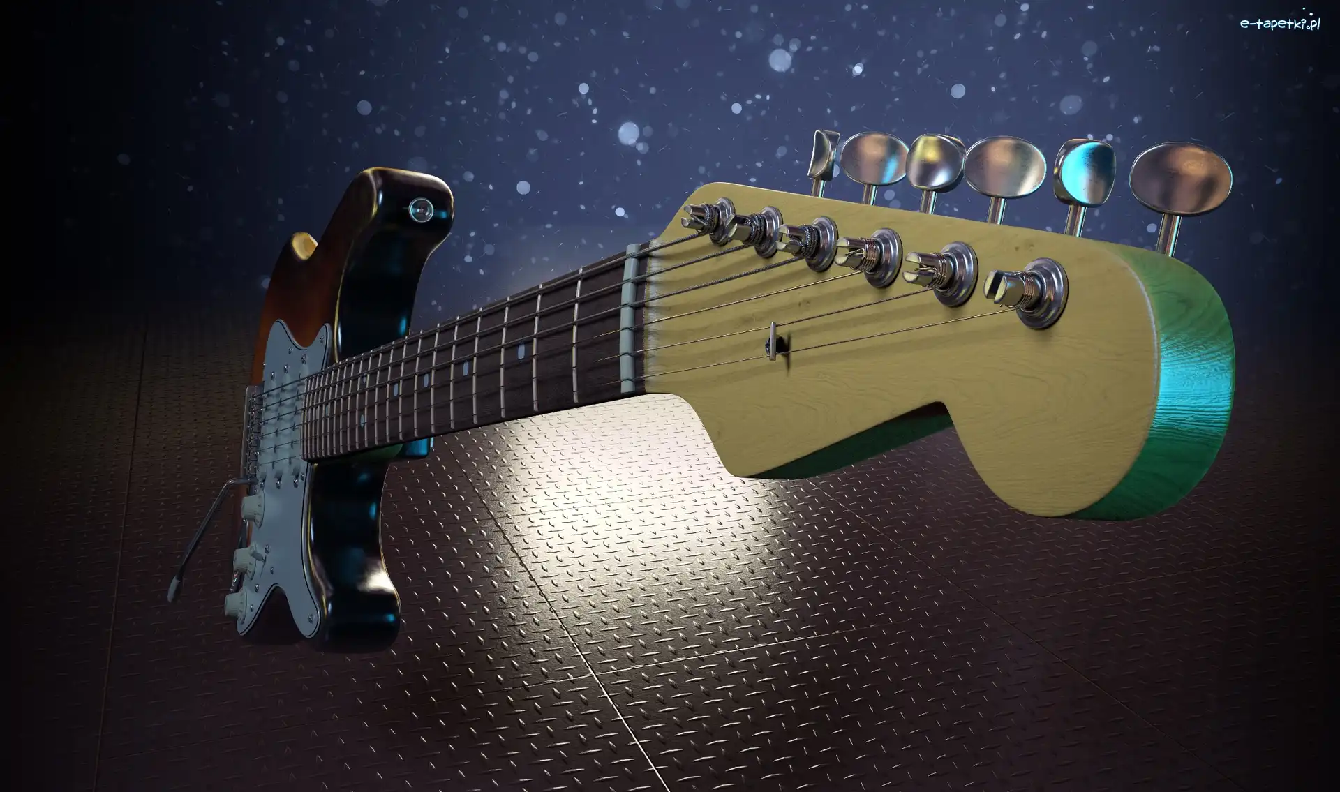 Struny, Gitara, Elektryczna