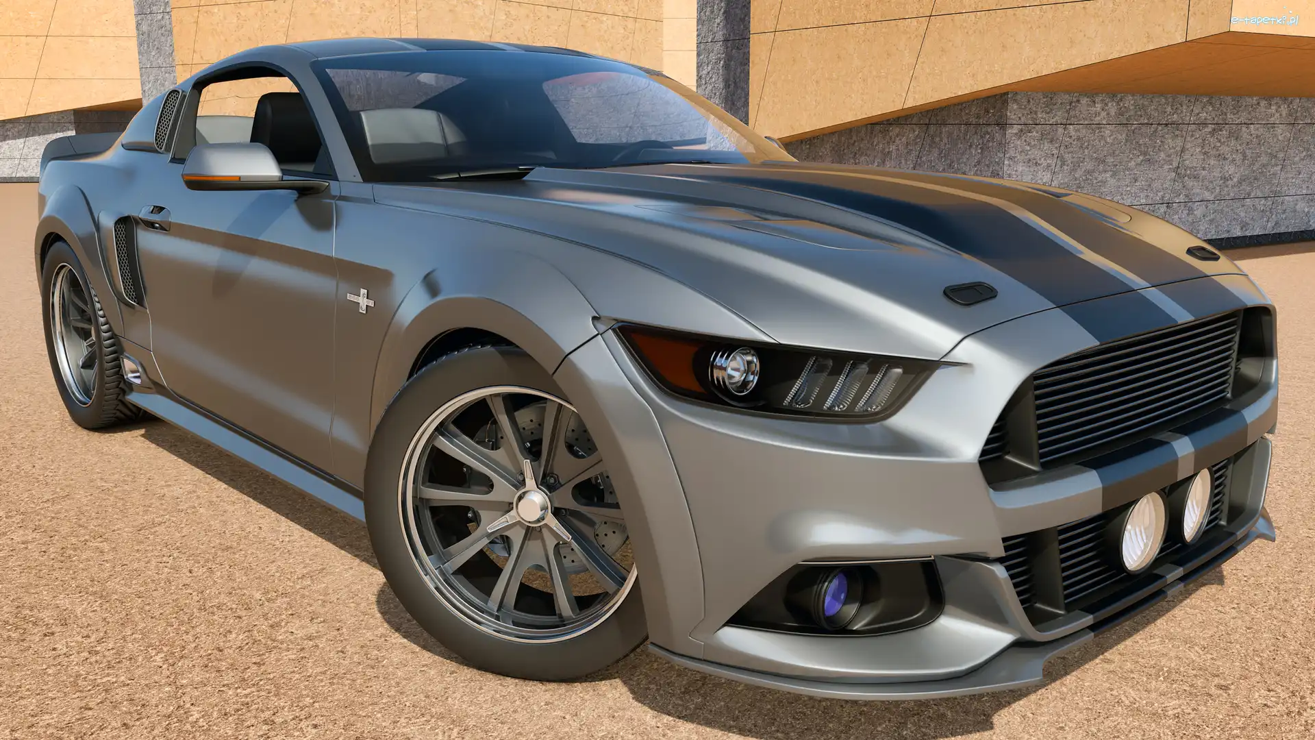 Bok, 2015, Ford Mustang GT500 Eleanor