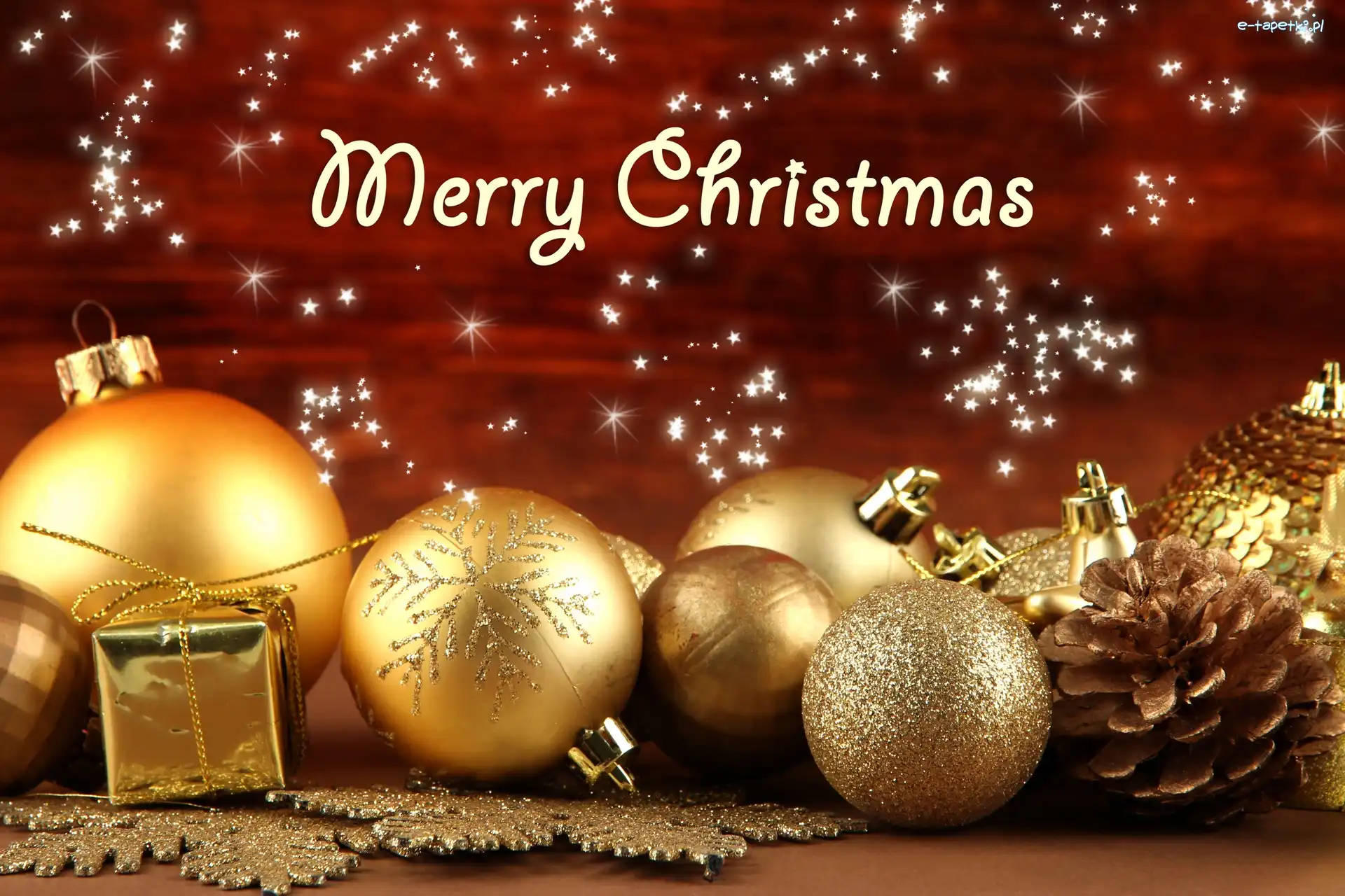 Życzenia, Świąteczne, Bombki, Merry Christmas, Boże Narodzenie, Kompozycja
