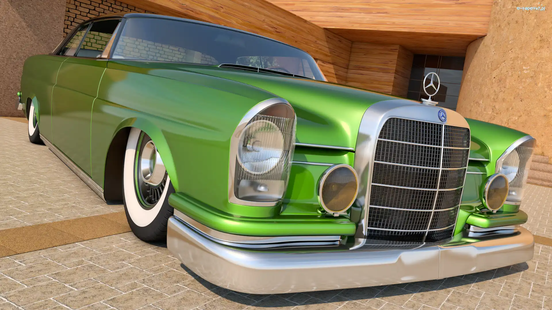 1961, Mercedes Benz 300SE Coupe, Zabytkowy