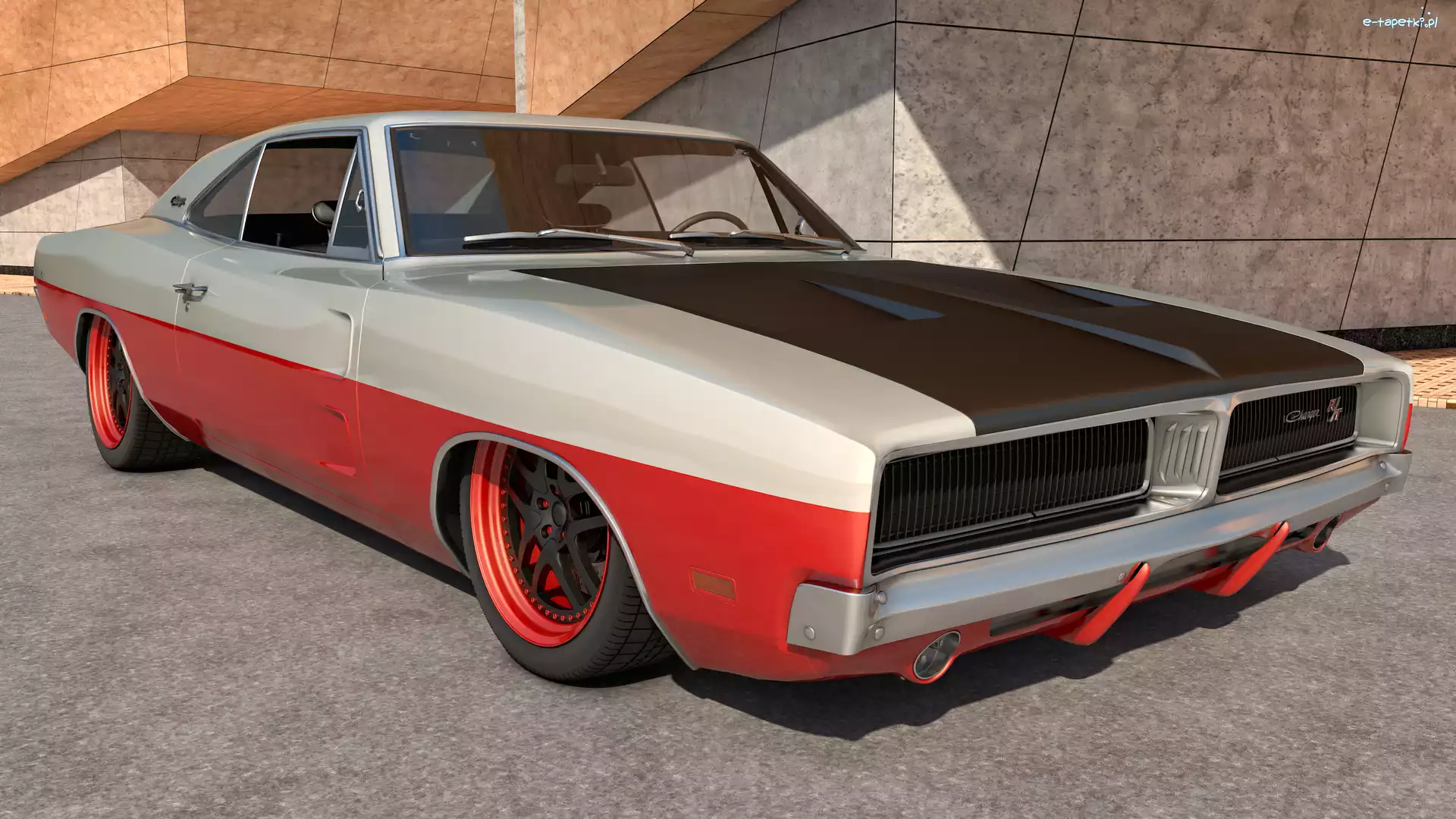 Zabytkowy, 1969, Dodge Charger R/T