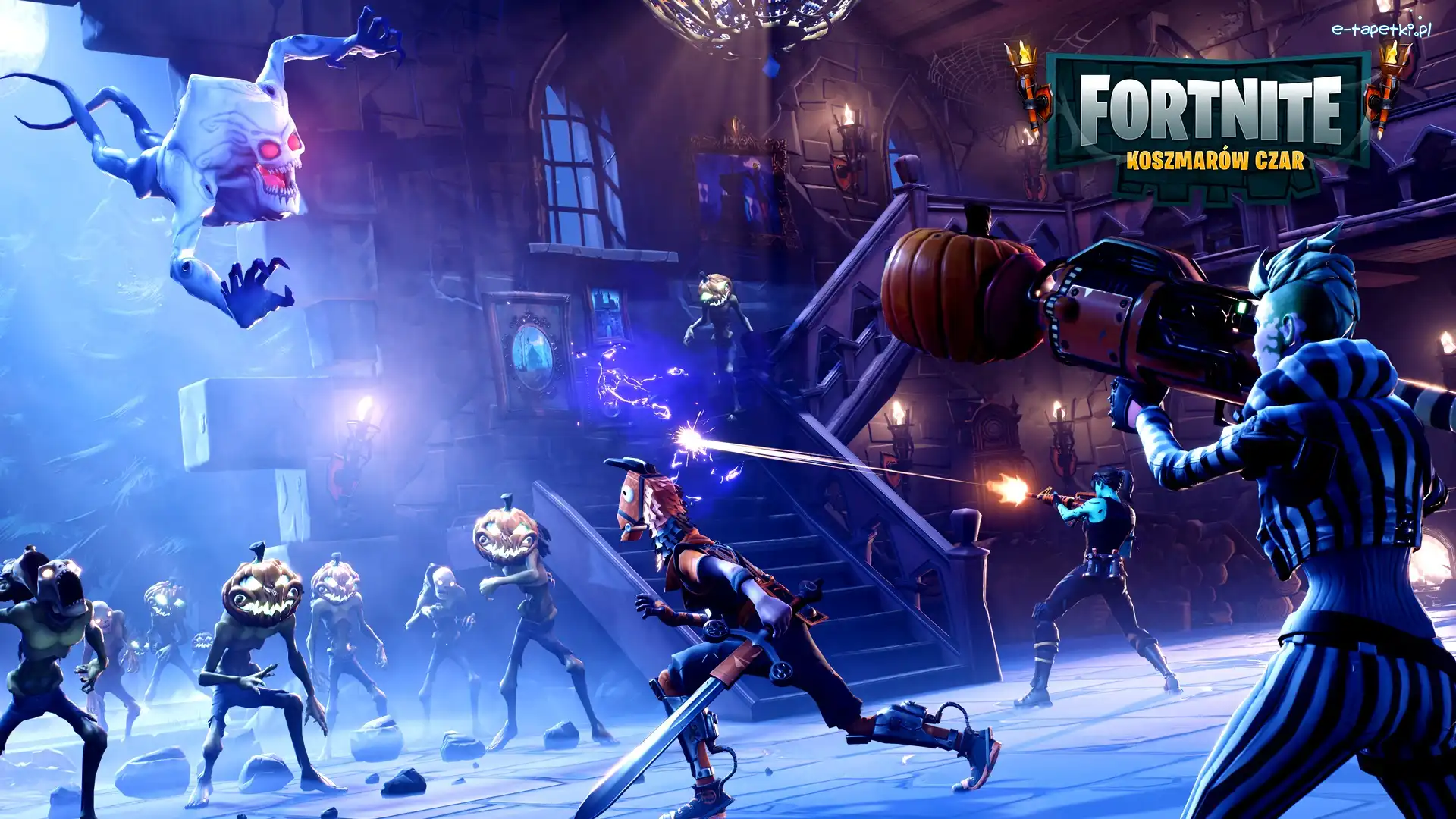 Koszmarów Czar, Walka, Postacie, Fortnite