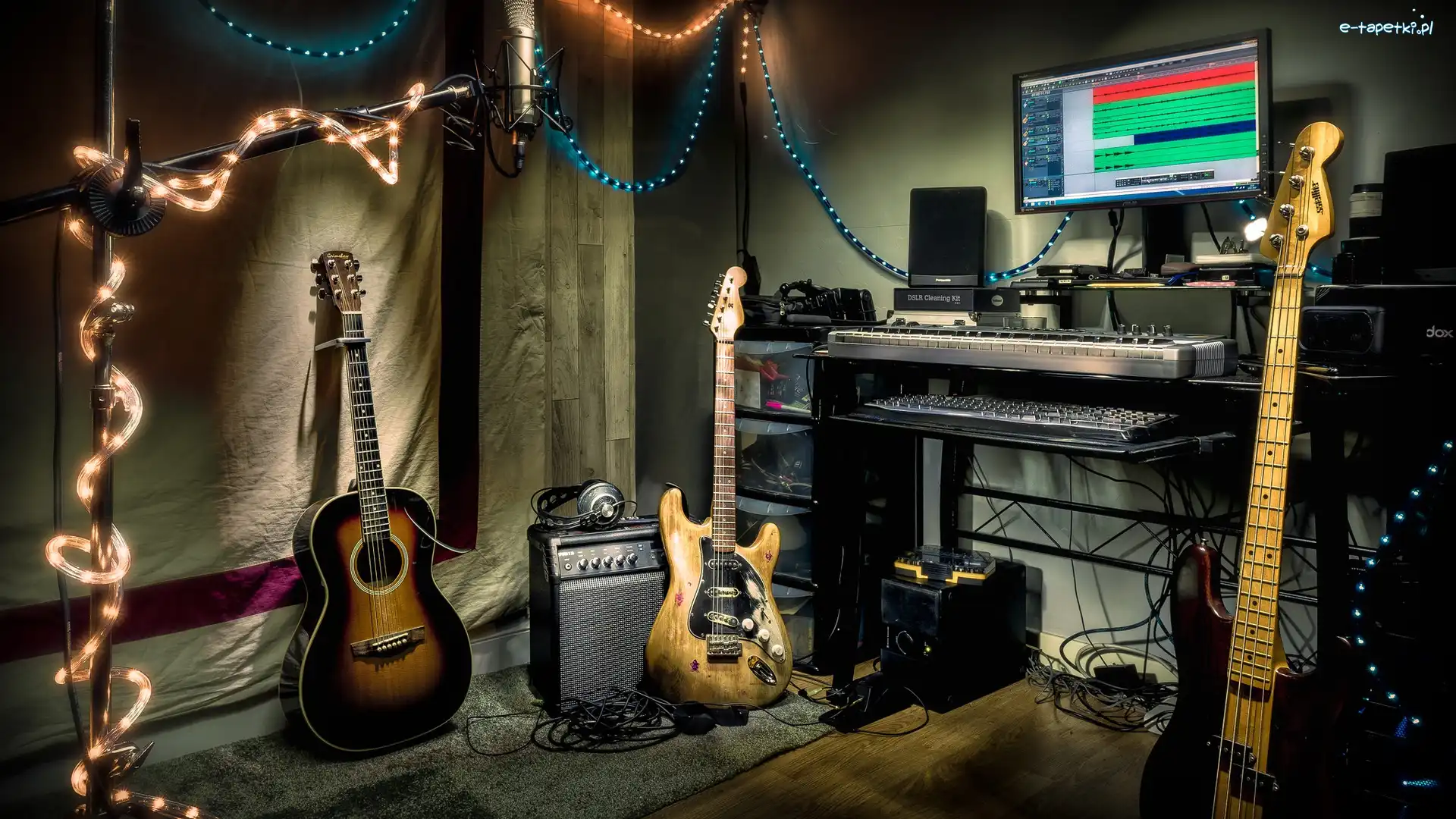 Nagraniowe, Gitary, Instrumenty, Studio