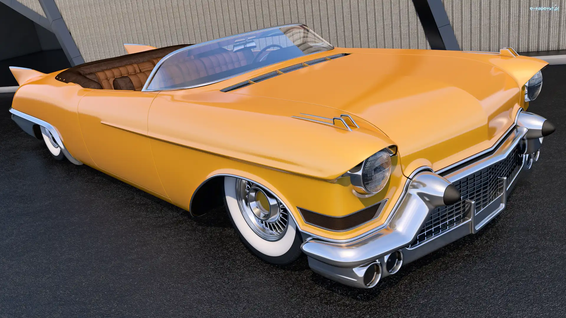 Zabytkowy, 1957, Cadillac Eldorado Convertible
