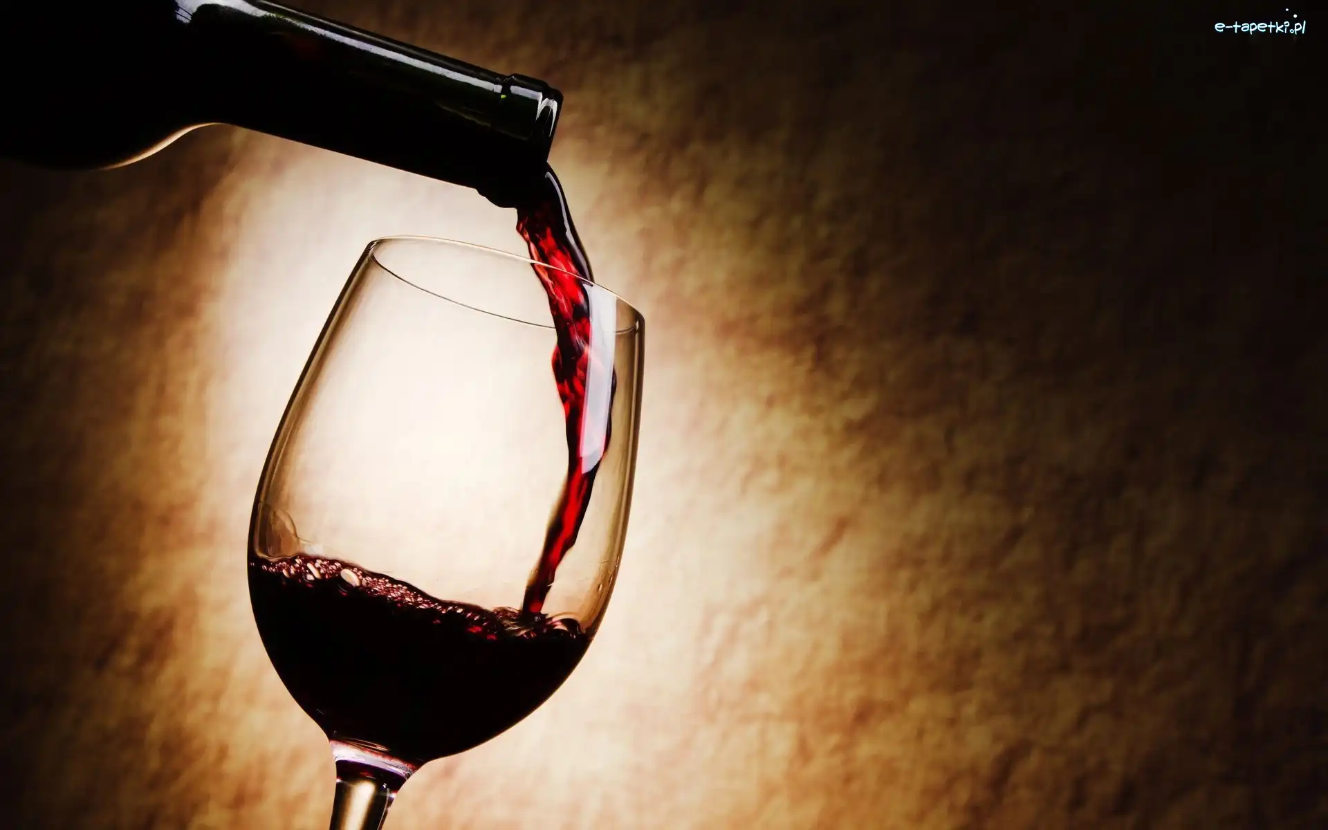 Wino, Butelka, Kieliszek, Czerwone