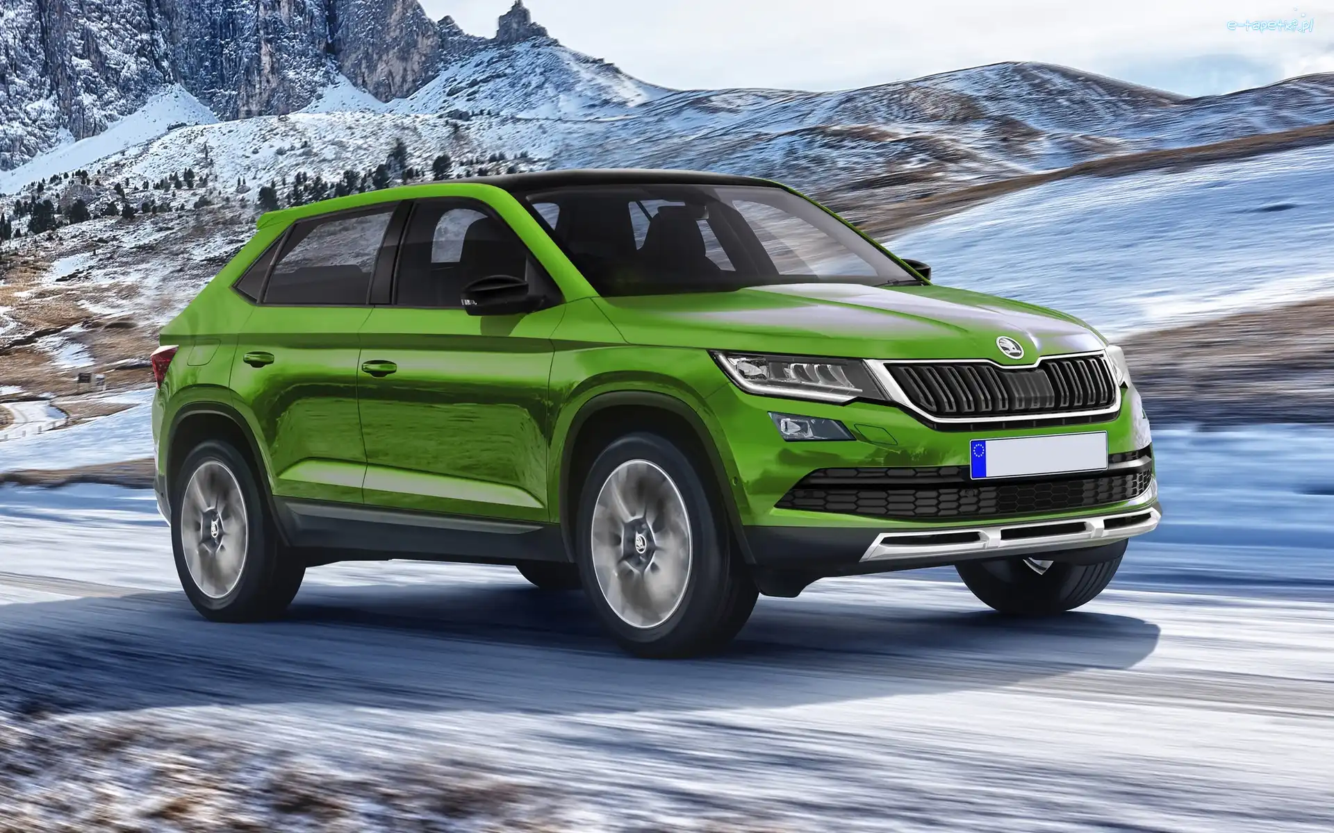Skoda Kodiaq, Zielona
