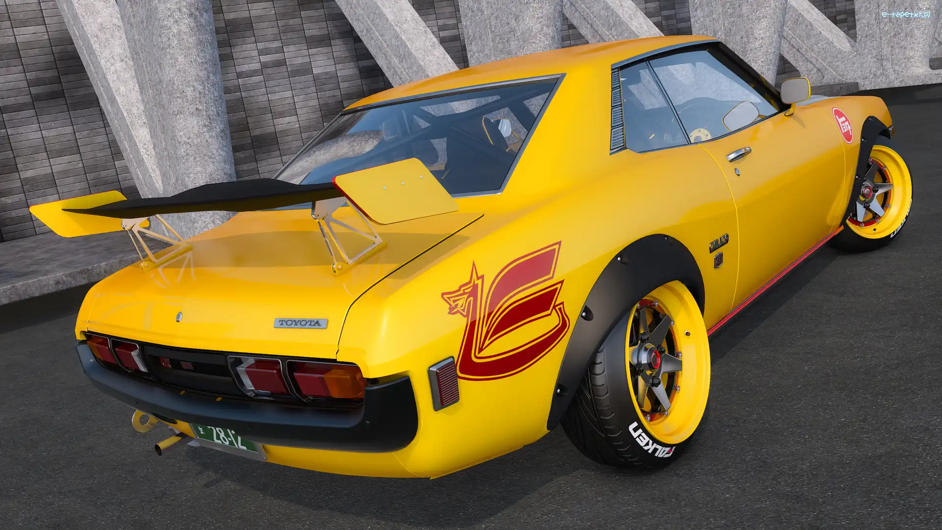 1974, Toyota Celica, Żółta