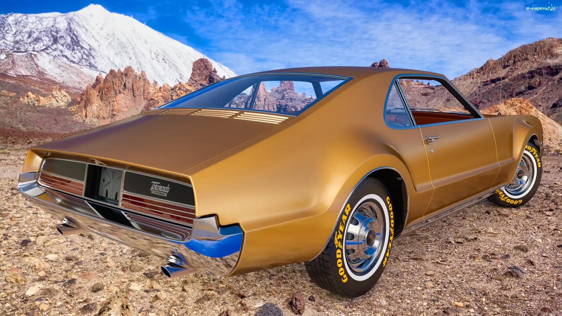 1966, Tył, Zabytkowy, Oldsmobile Toronado