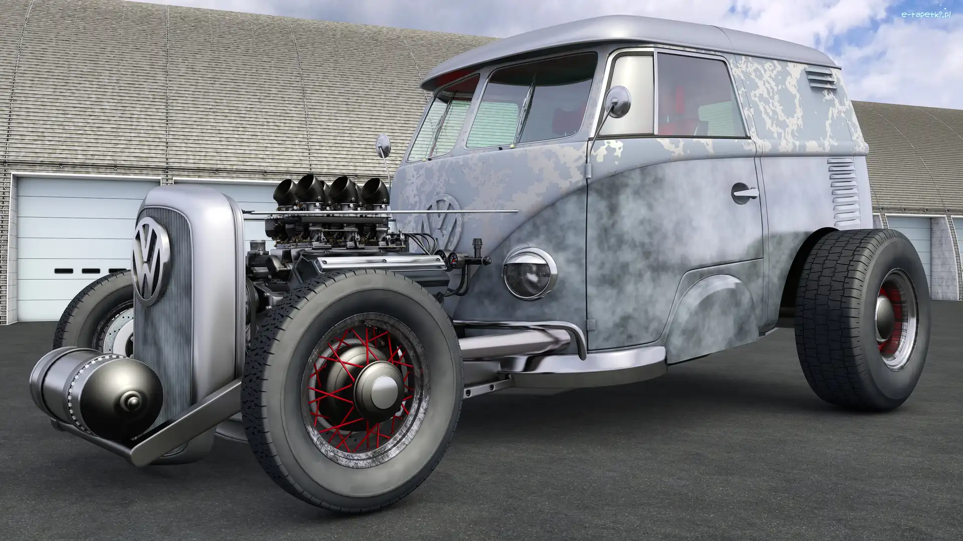 Volkswagen T1 Rod, Bok, 1950, Zabytkowy