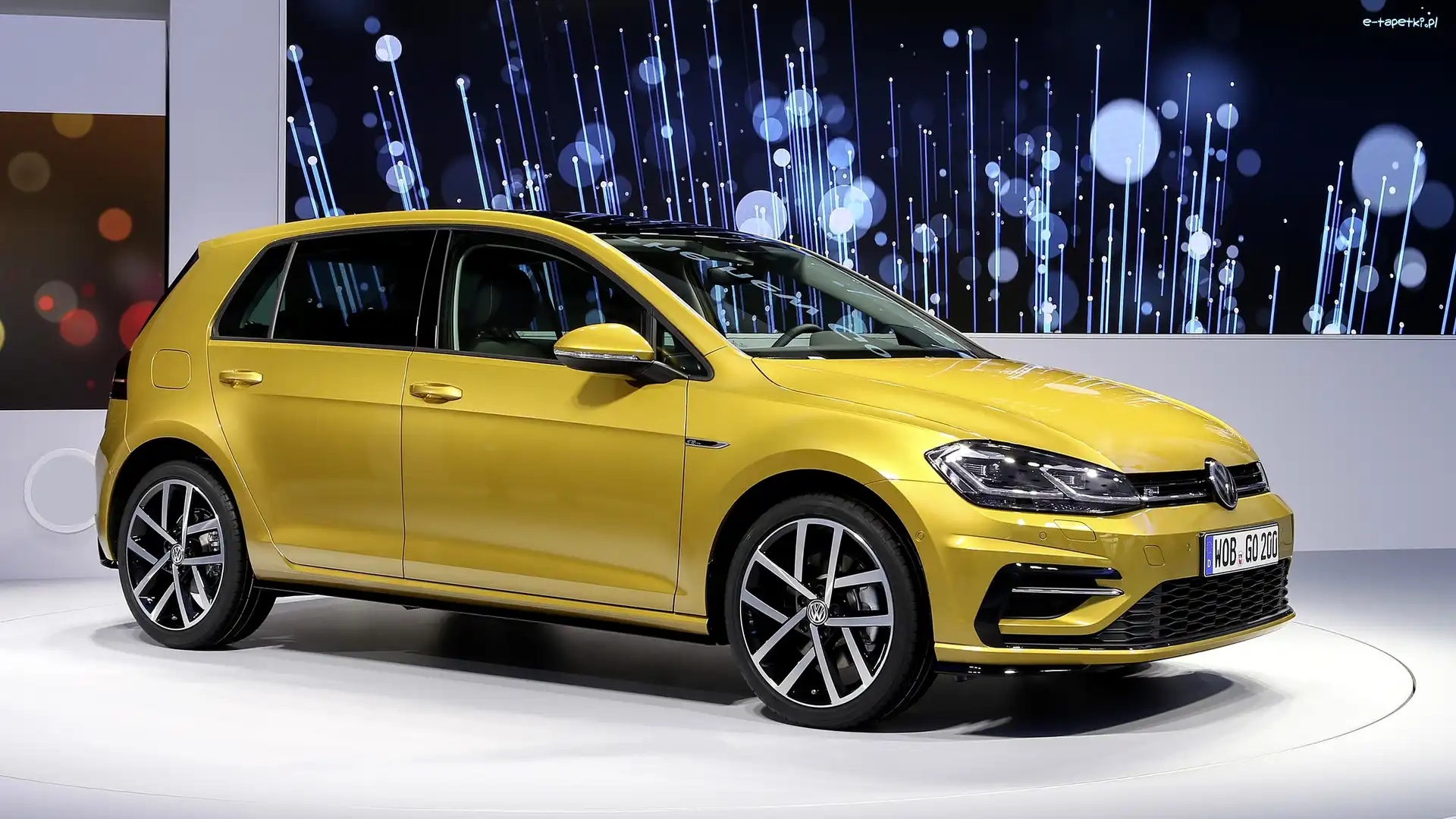 2017, Volkswagen Golf 7 R-Line Facelift