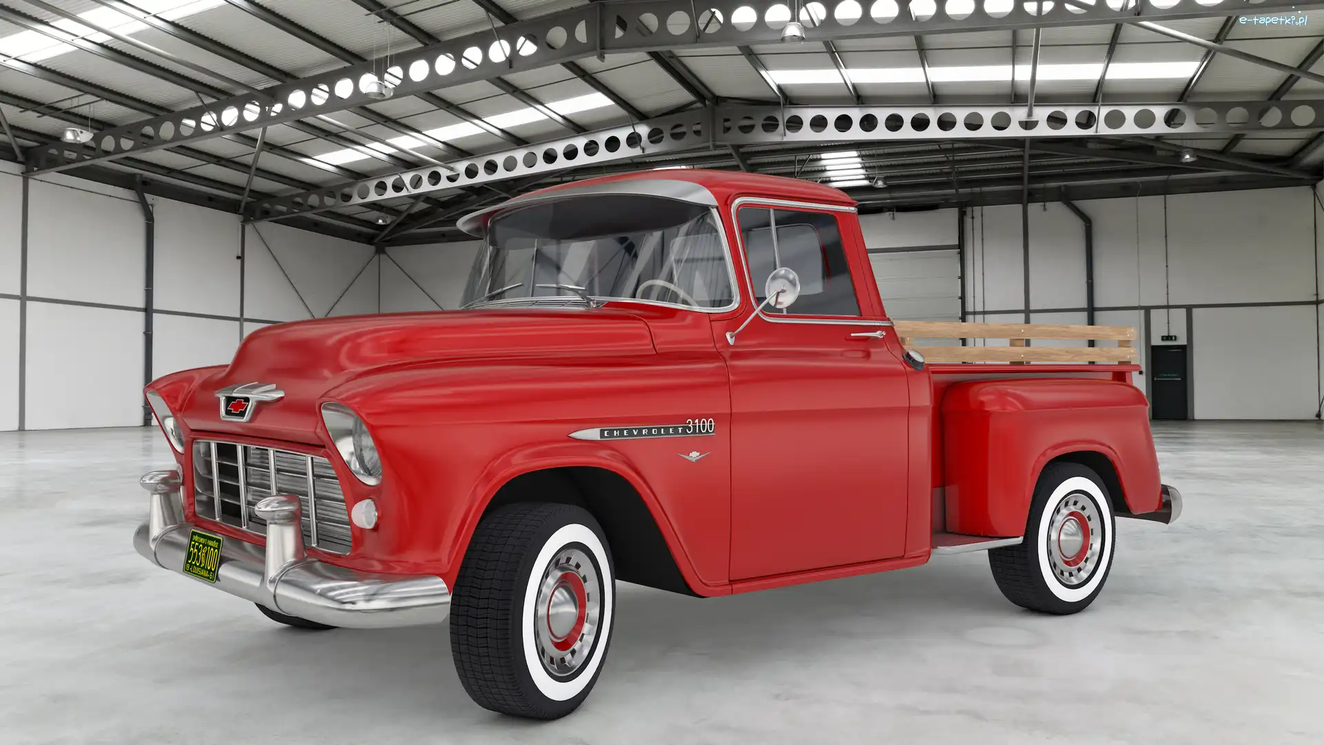 Zabytkowy, 1955, Chevrolet 3100 Pickup