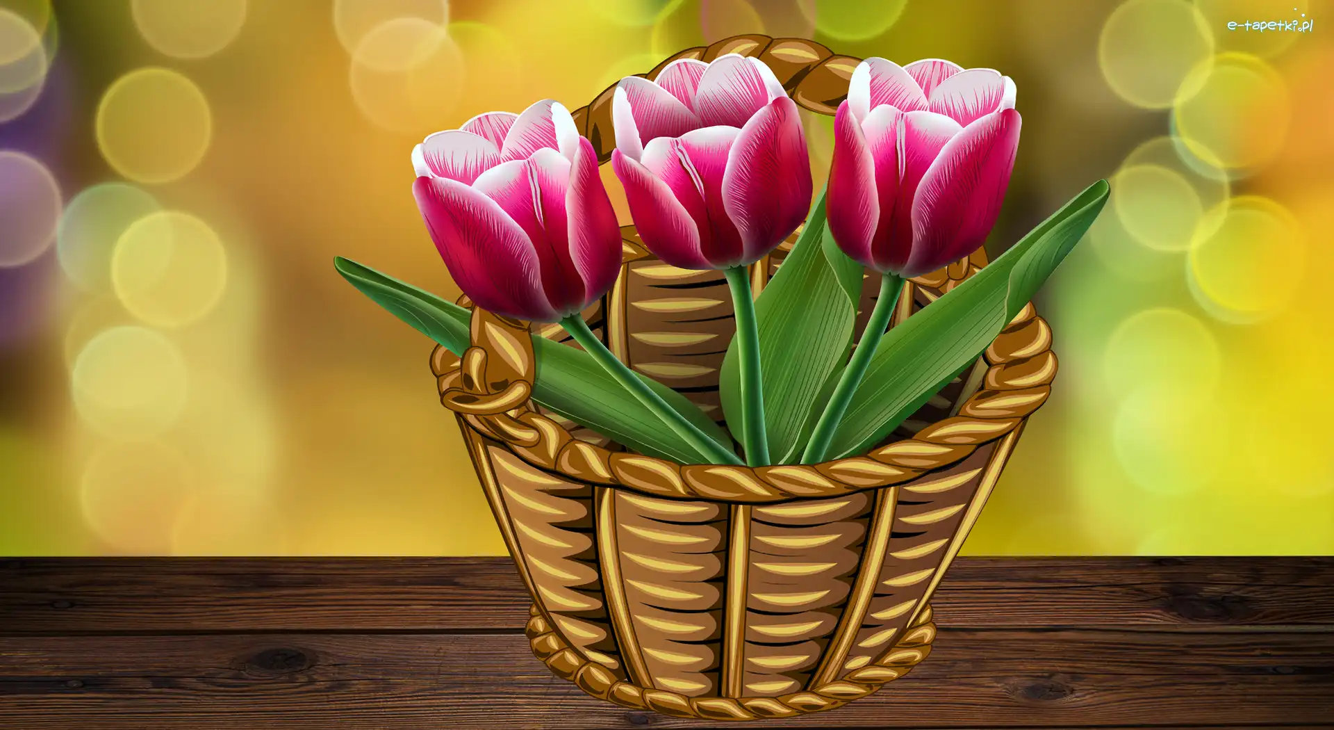Tulipany, Kosz