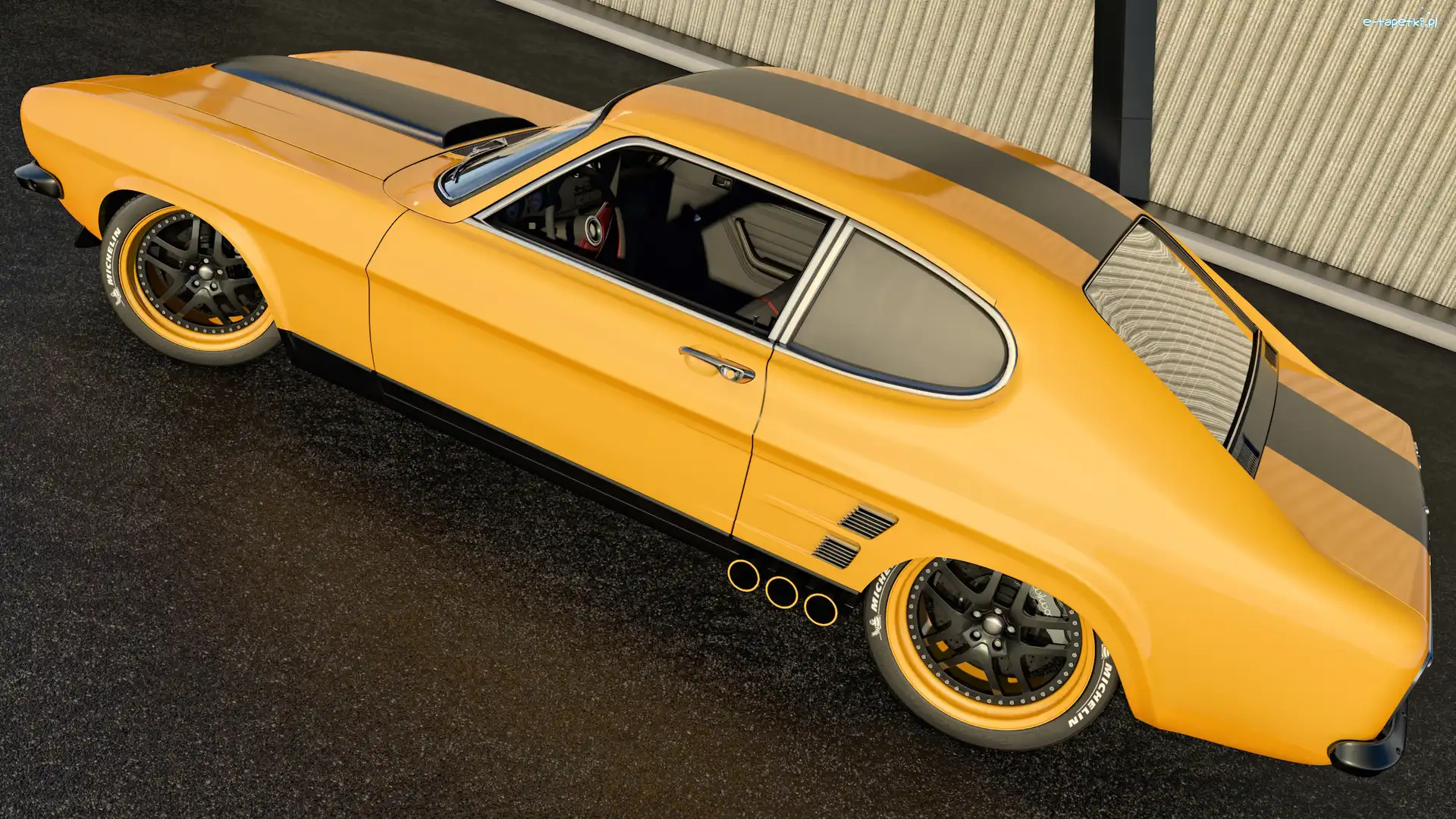 1974, Ford Capri GT, Żółty