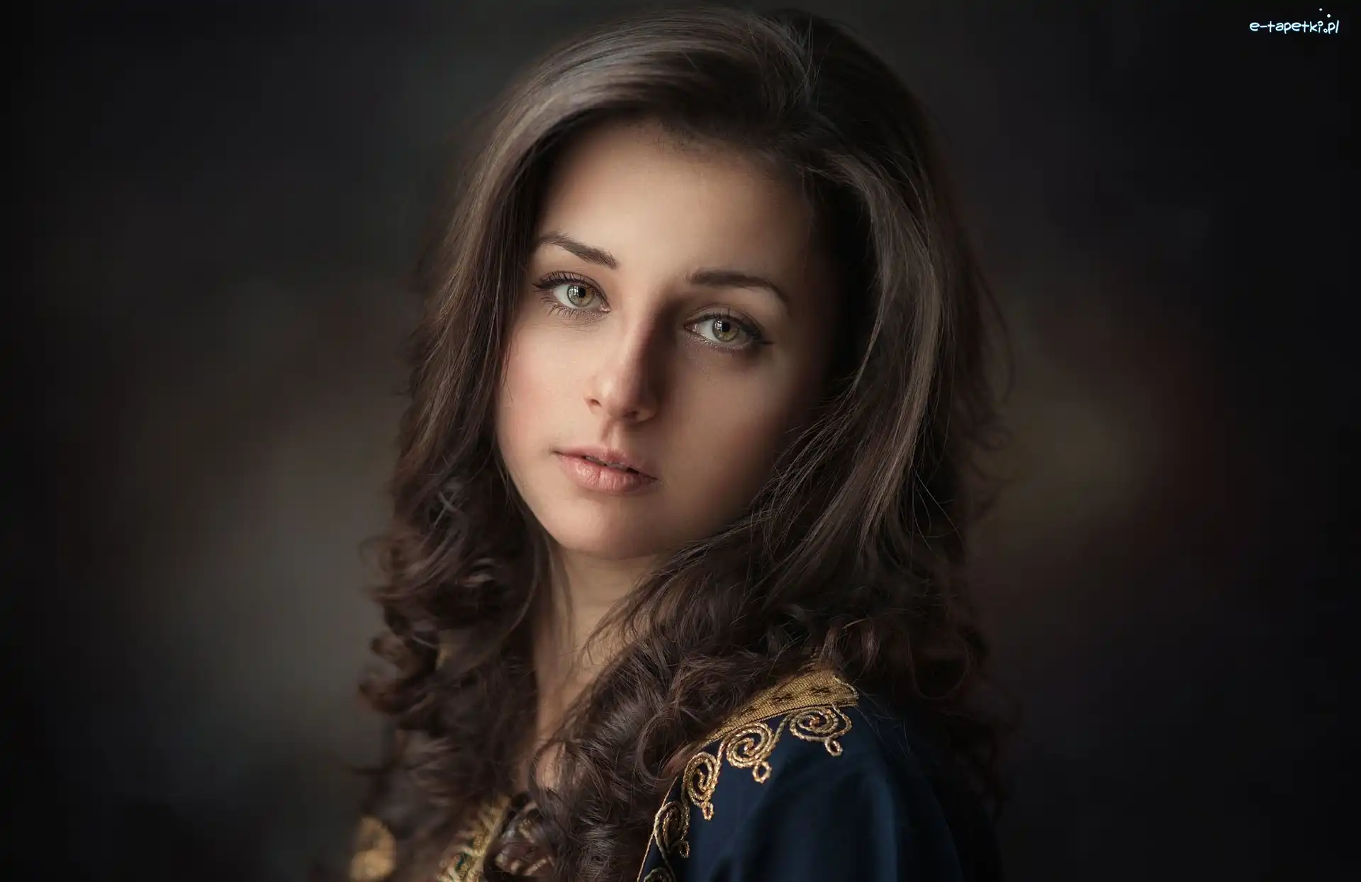 Portret, Szatynka, Dziewczyna