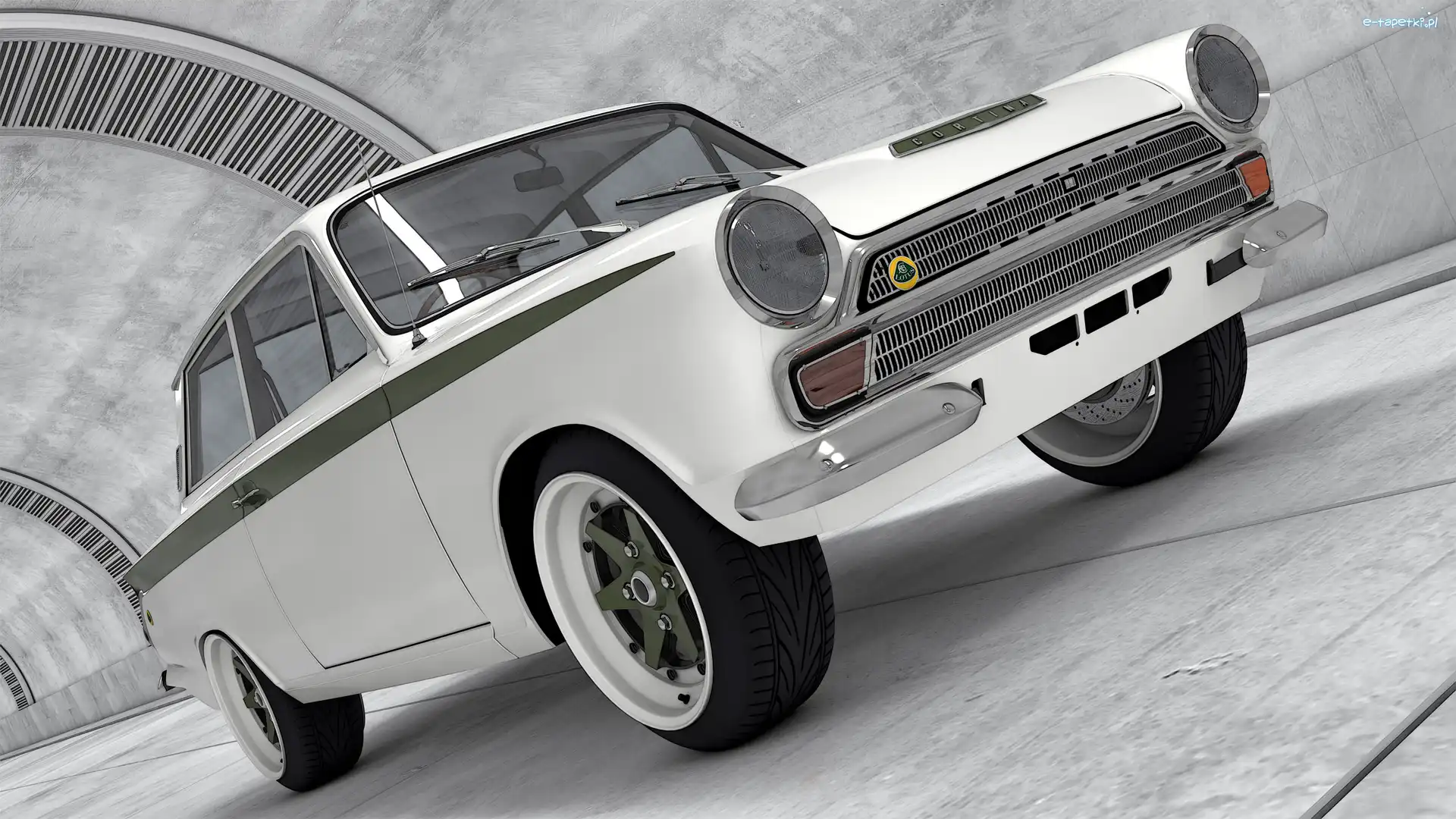 Zabytkowy, 1966, Ford Lotus Cortina