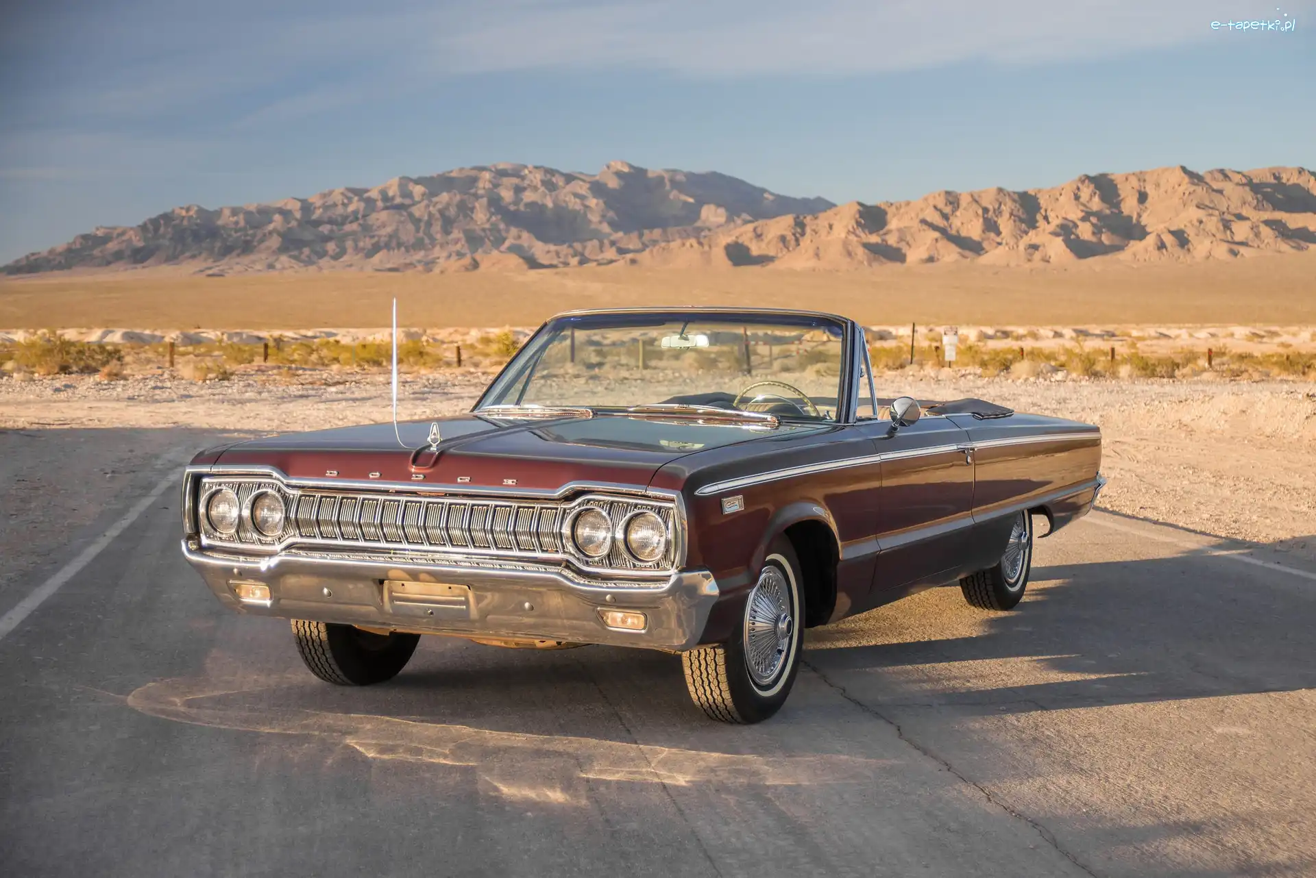 Convertible, Zabytkowy, 1965, Dodge Custom 880