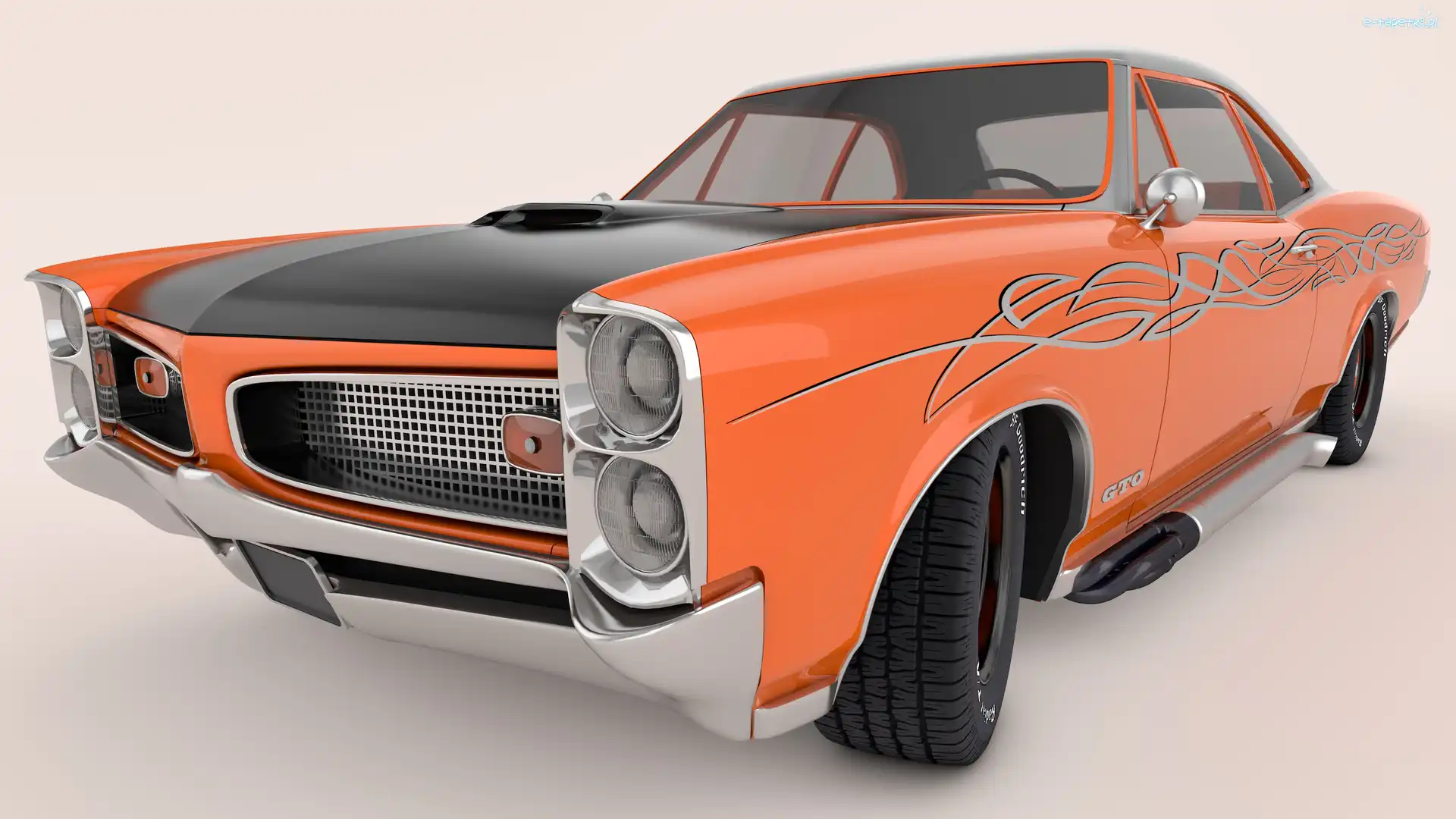 Zabytkowy, 1966, Pontiac GTO Custom