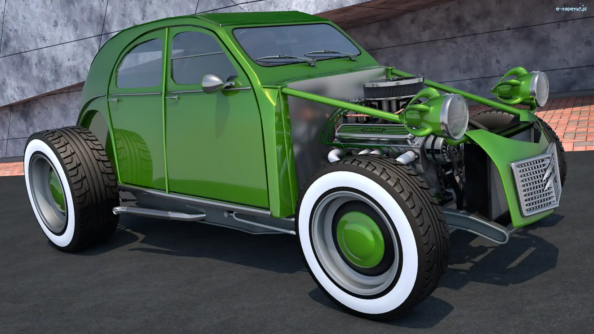Rad Rod, Citroen 2CV, Składak