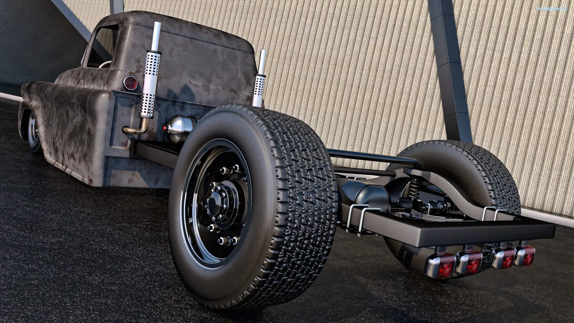 Zabytkowy, 1958, Chevrolet Apache Rat