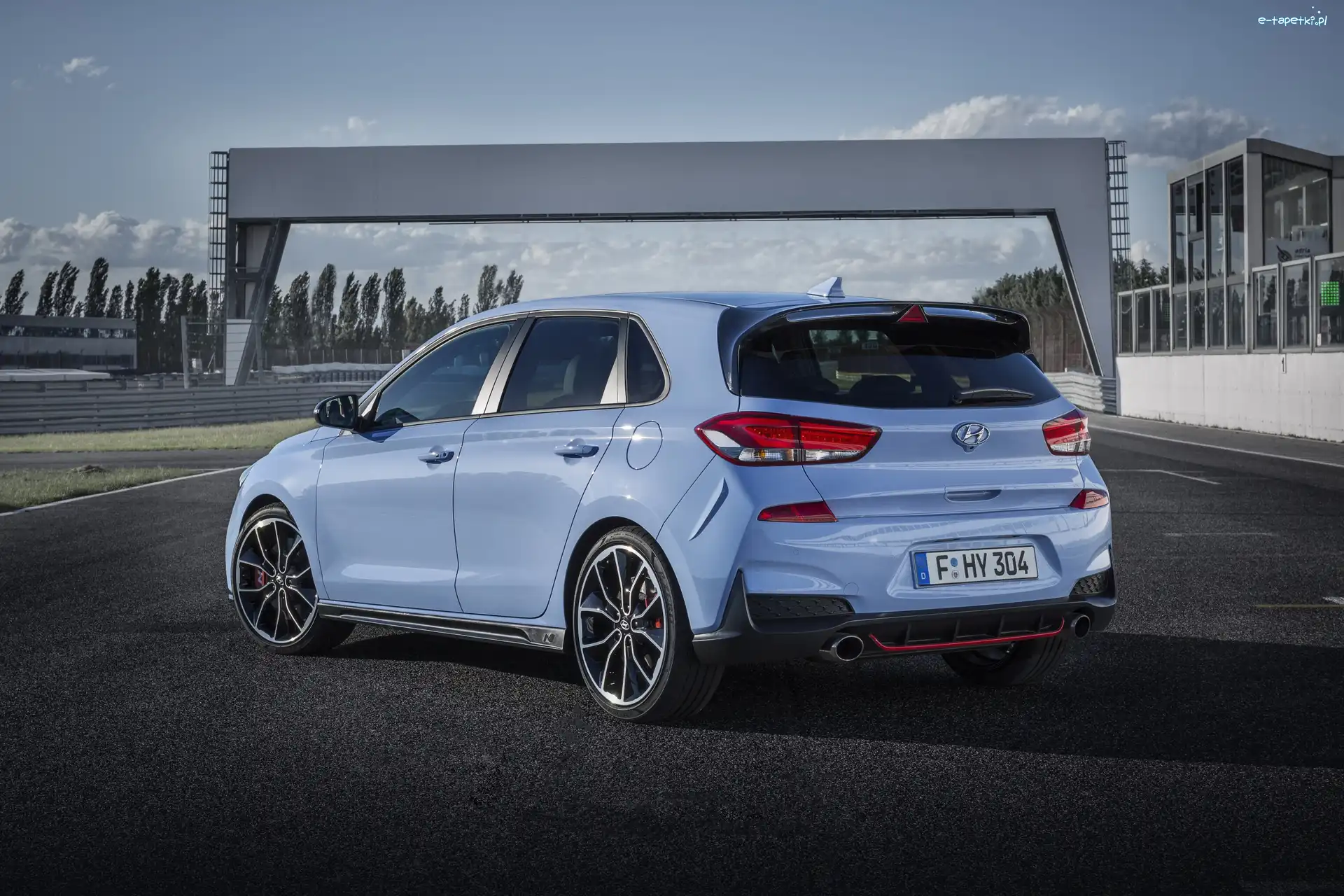 Hyundai i30 N, Niebieski