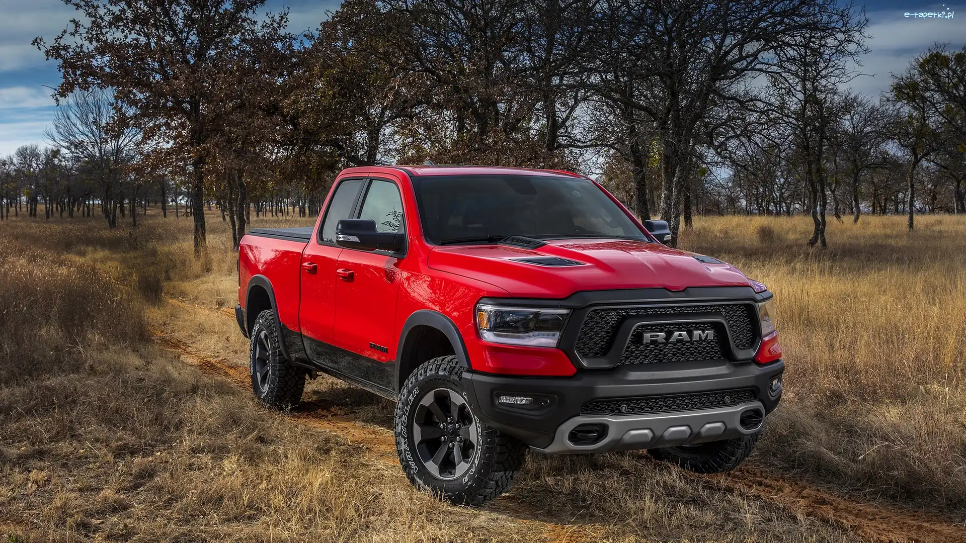 Rebel, Dodge Ram 1500, Czerwony