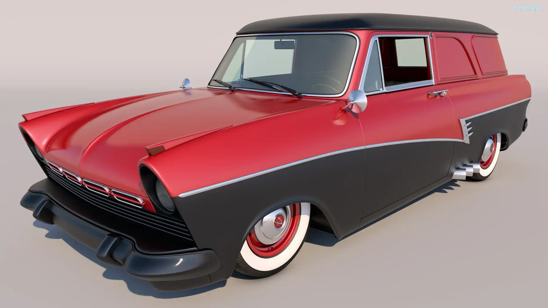 Ford Taunus 17M P2, 3D, 1957, Zabytkowy