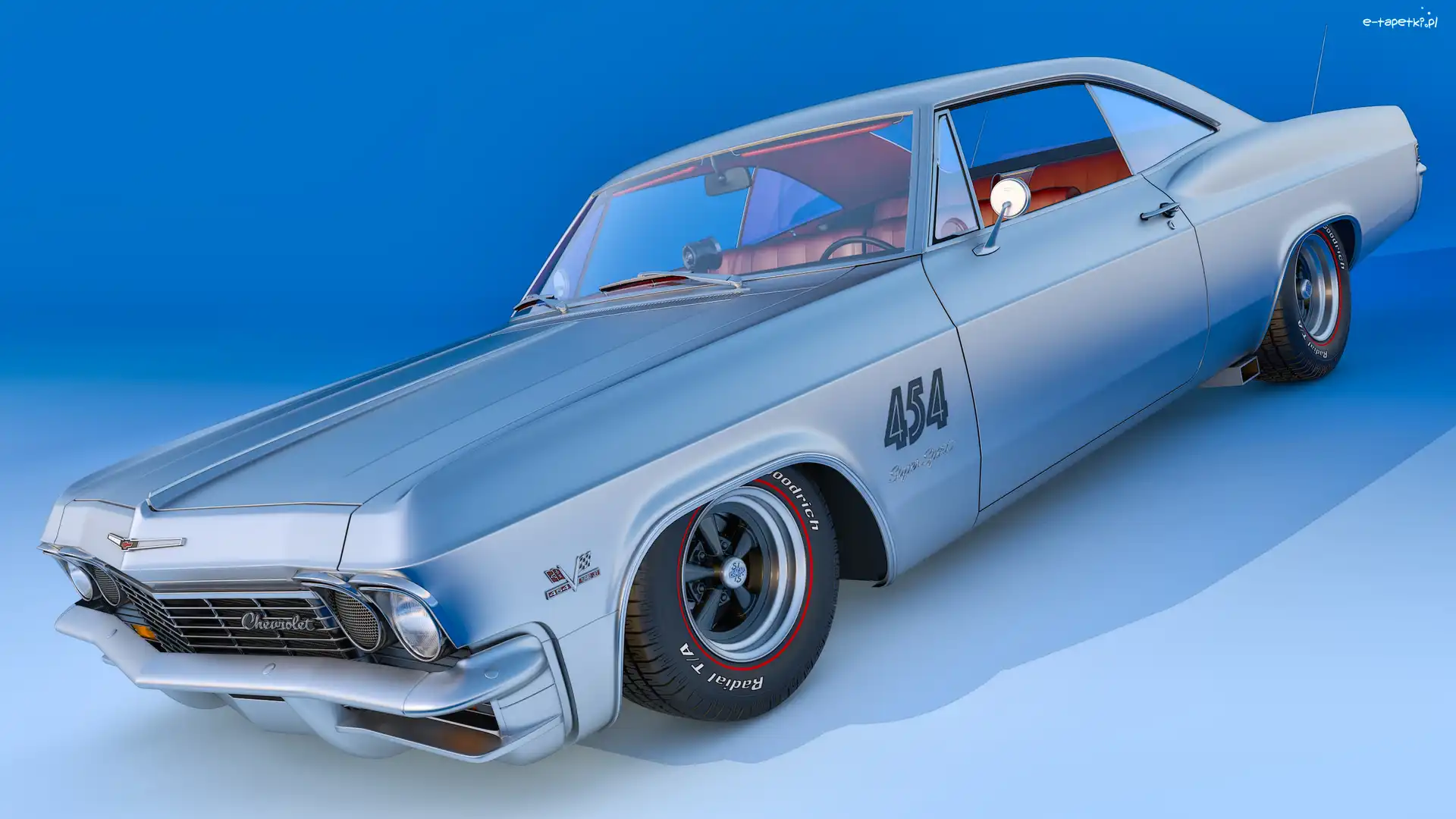 Chevrolet Impala, Zabytkowy, 1965, Niebieski