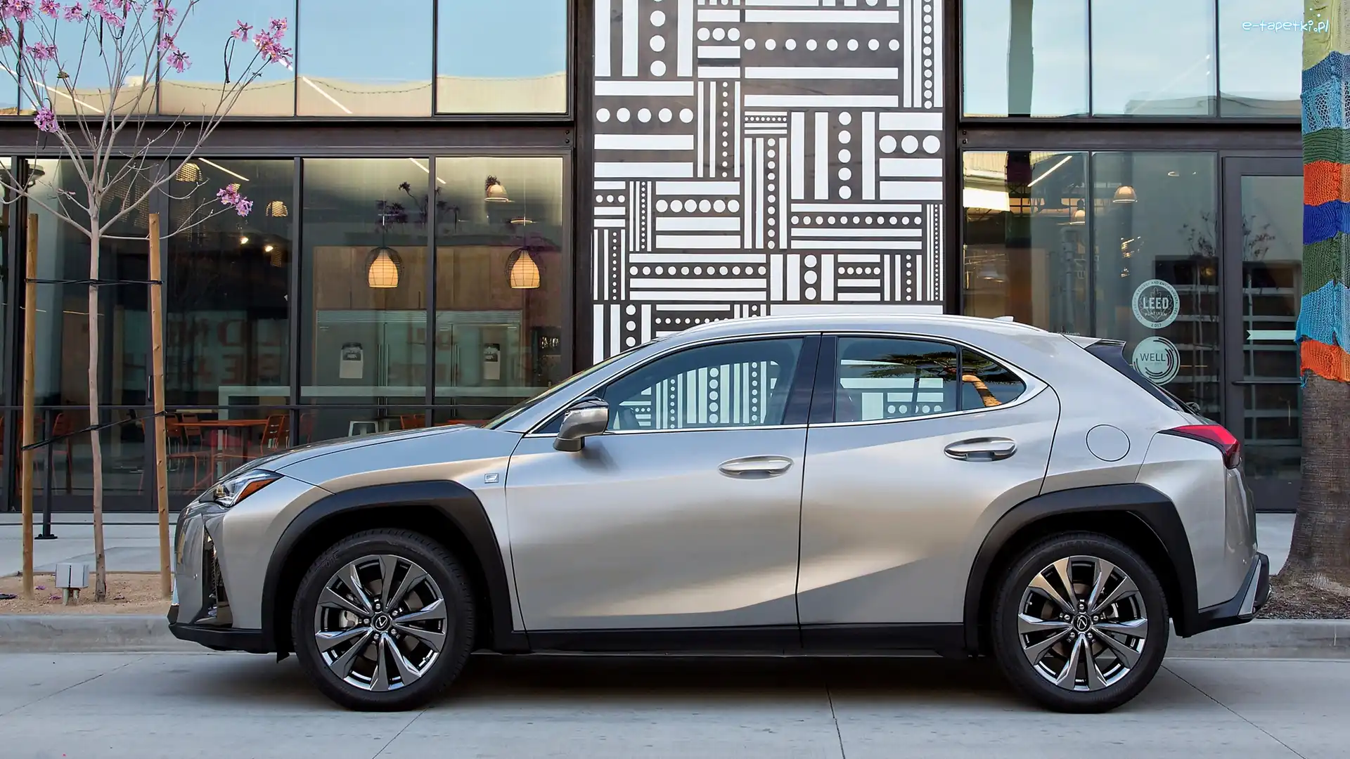 Lexus UX200, Srebrny