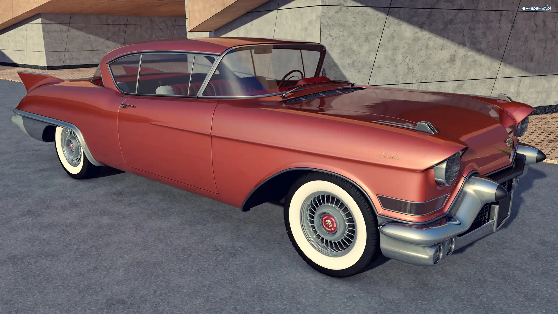 Zabytkowy, 1957, Cadillac Eldorado Biarritz