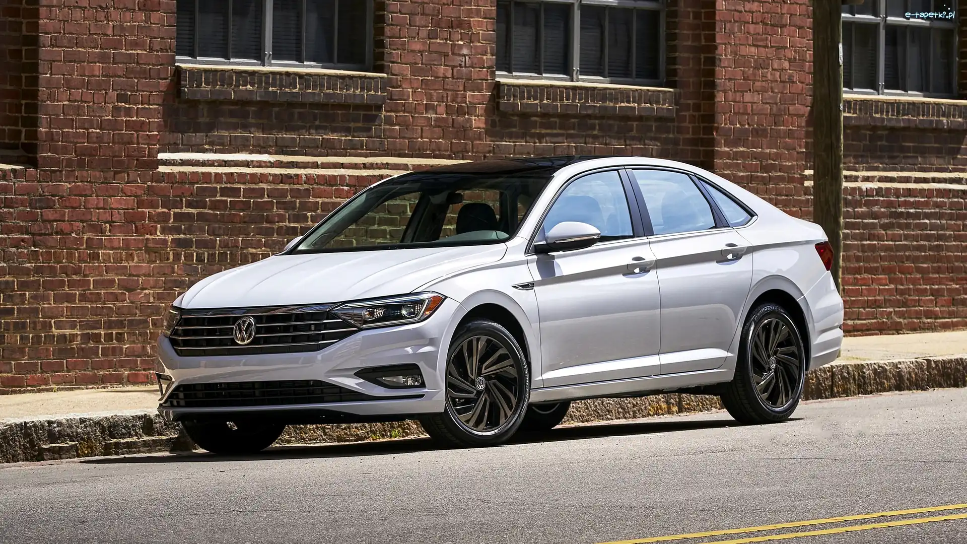 Sedan, Ściana, 2019, Volkswagen Jetta